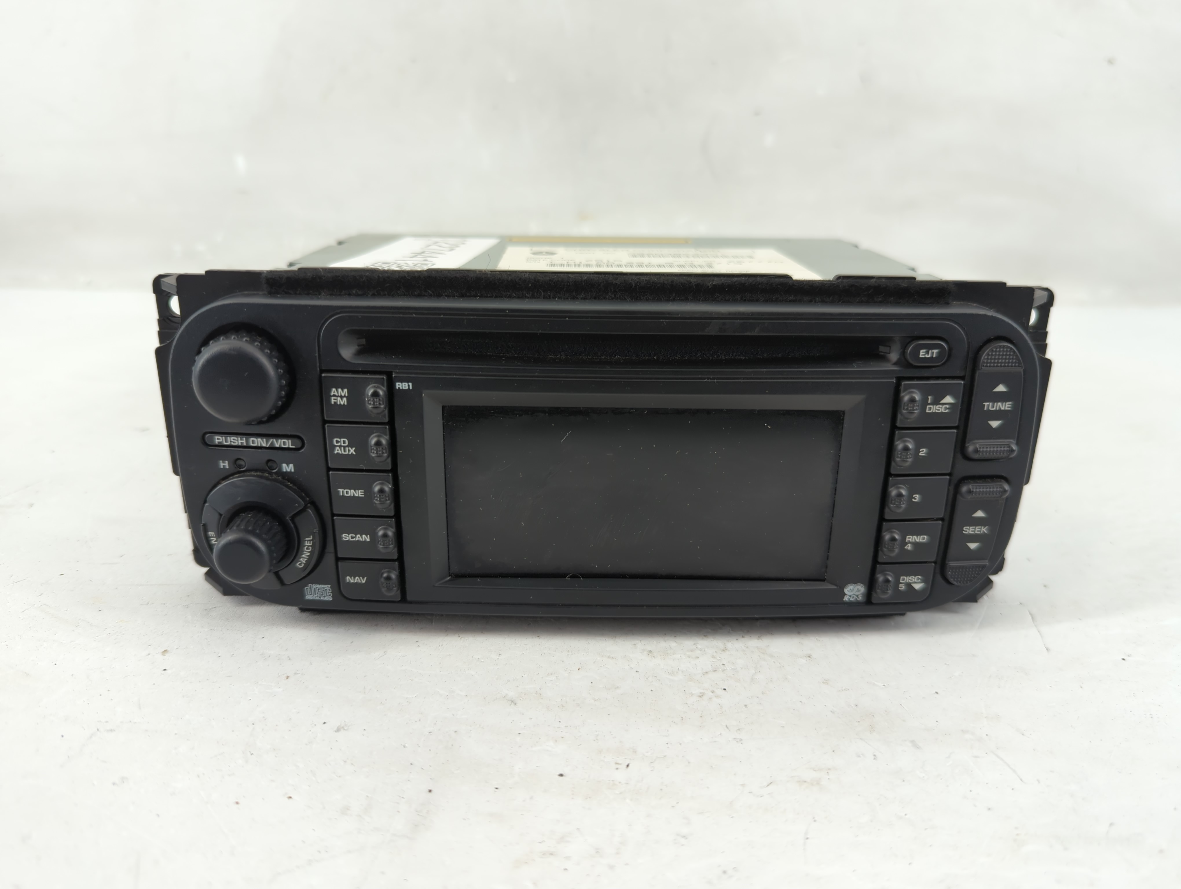 2004-2007 Jeep Liberty Am Fm Cd Player Radio Receiver 1227441 - Oemusedautoparts1.com