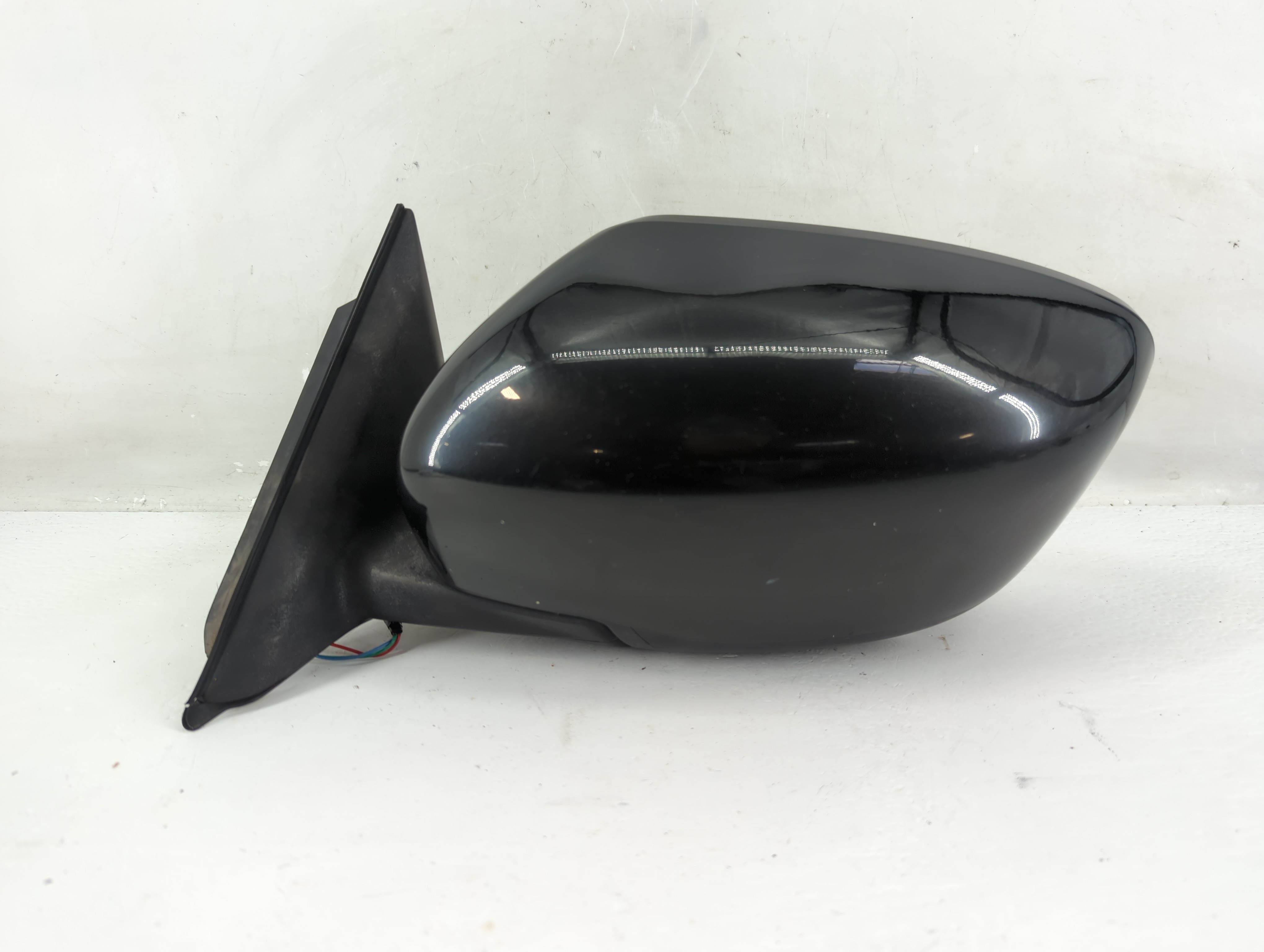 Picture of 2016-2017 Nissan Rogue Driver Left Side View Manual Door Mirror Black 1227501