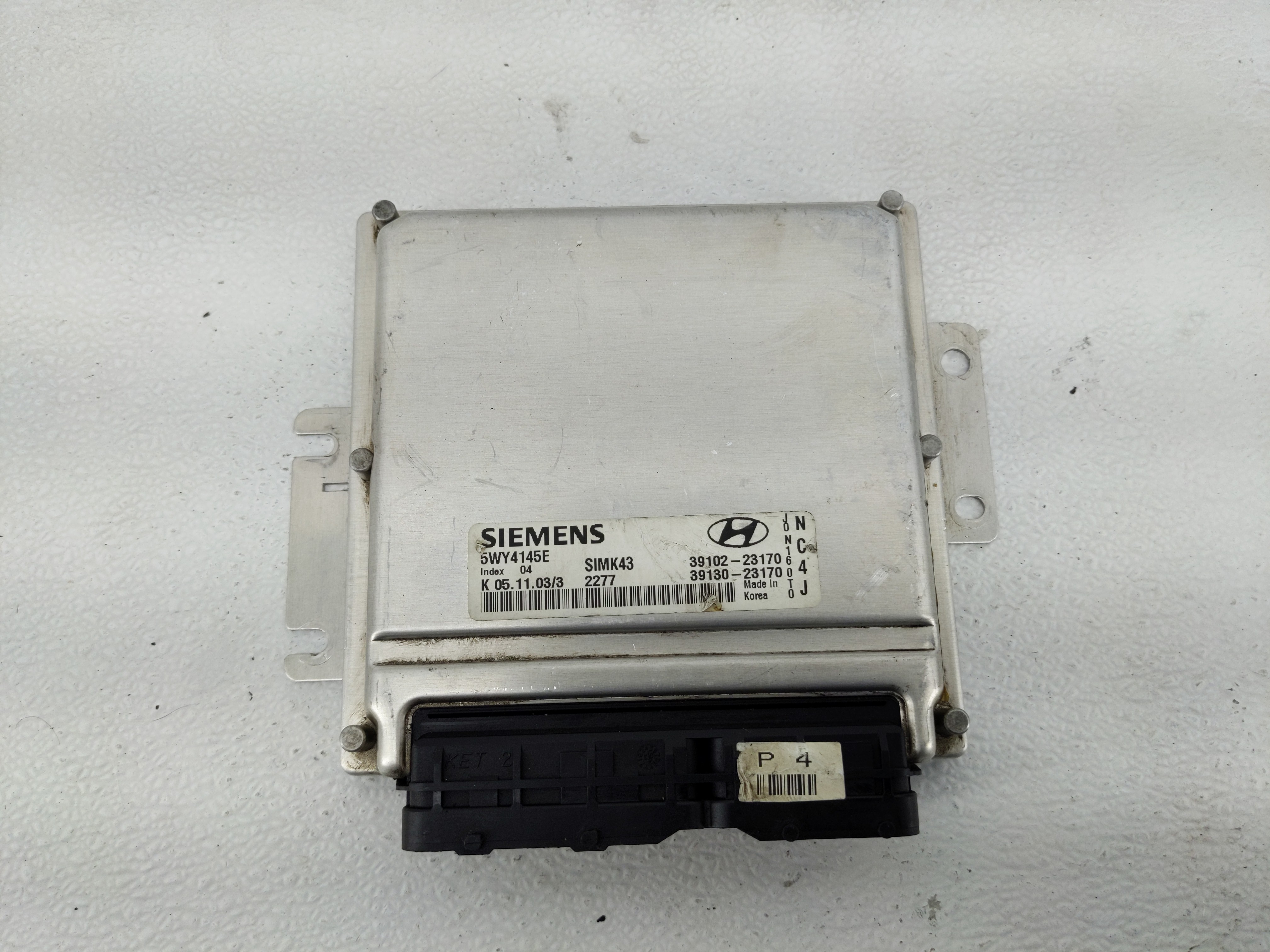 2004-2006 Hyundai Elantra Engine Control Computer Ecu Pcm Ecm Pcu Oem 1227638 - Oemusedautoparts1.com