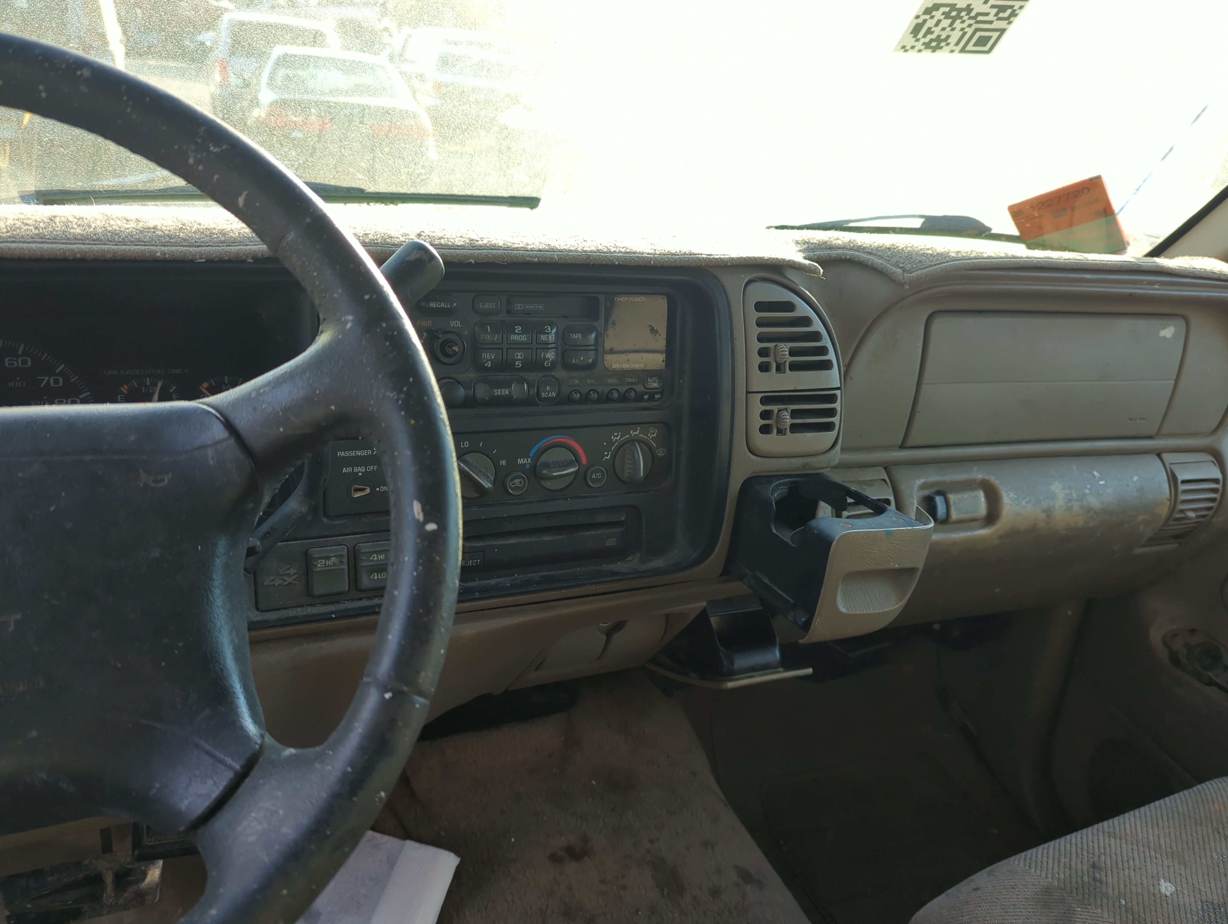 Chevrolet K1500 Ac Heater Climate Control 1227934 - Oemusedautoparts1.com