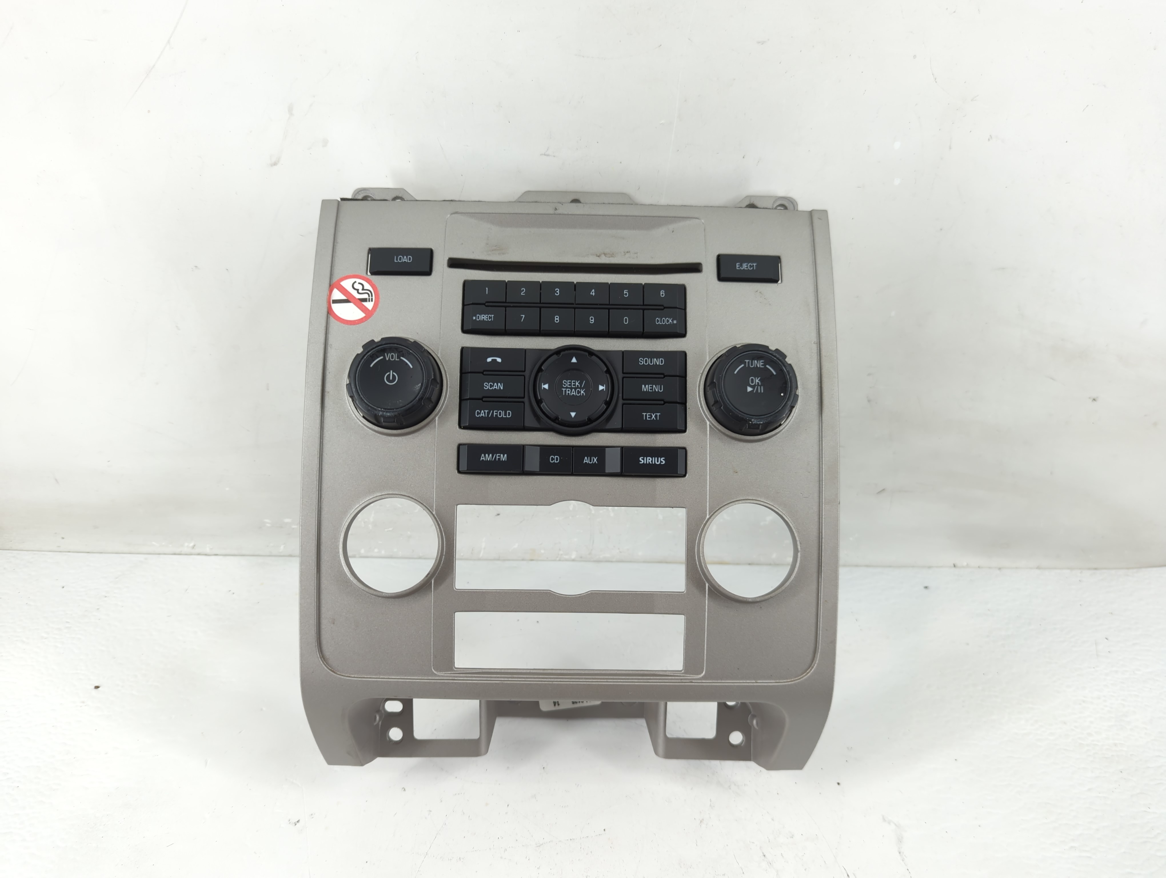 2009-2012 Ford Escape Am Fm Cd Player Radio Receiver 1228182 - Oemusedautoparts1.com