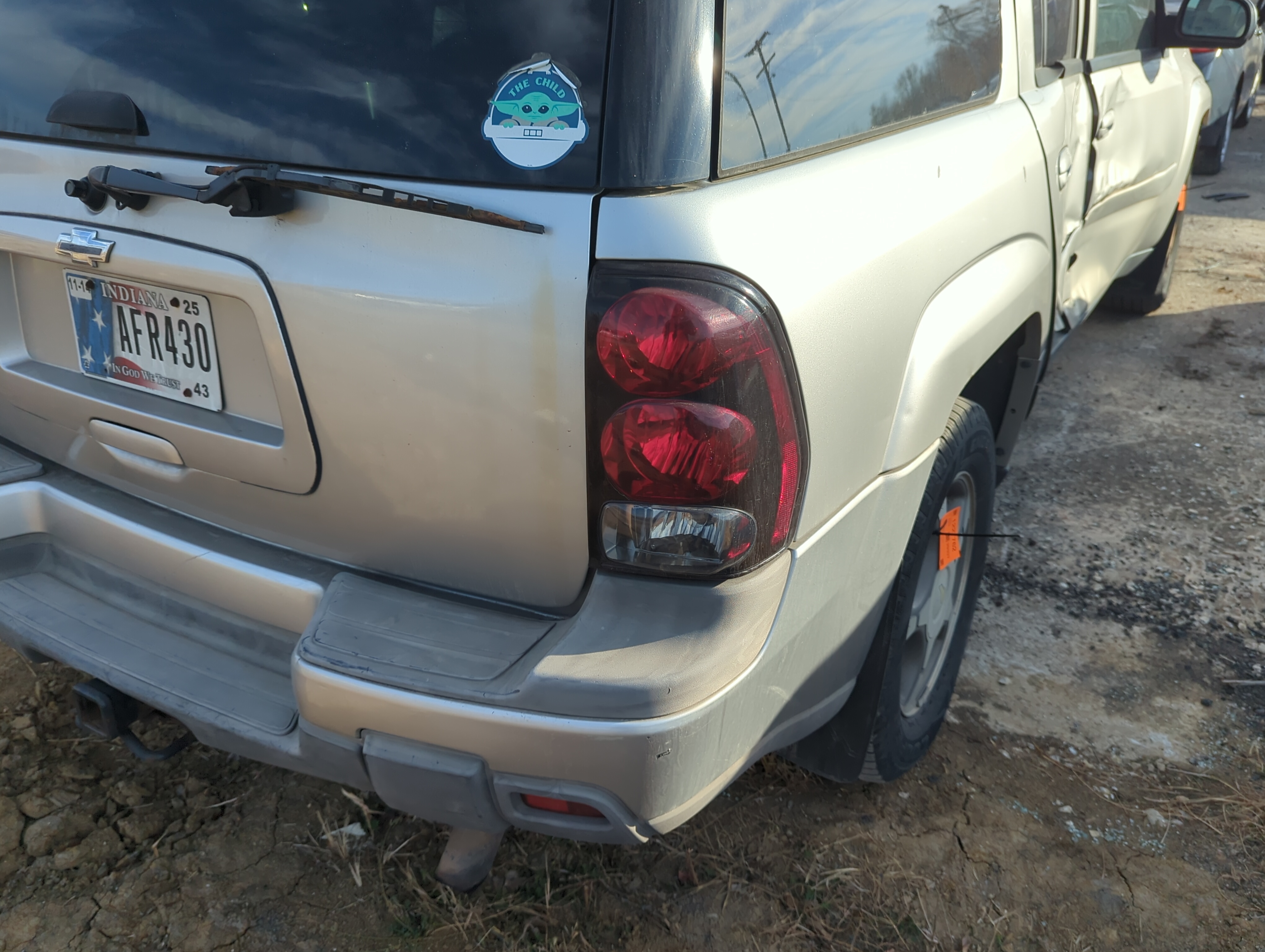 Tail Lights 2005 CHEVROLET TRAILBLAZER EXT - Oemusedautoparts1.com