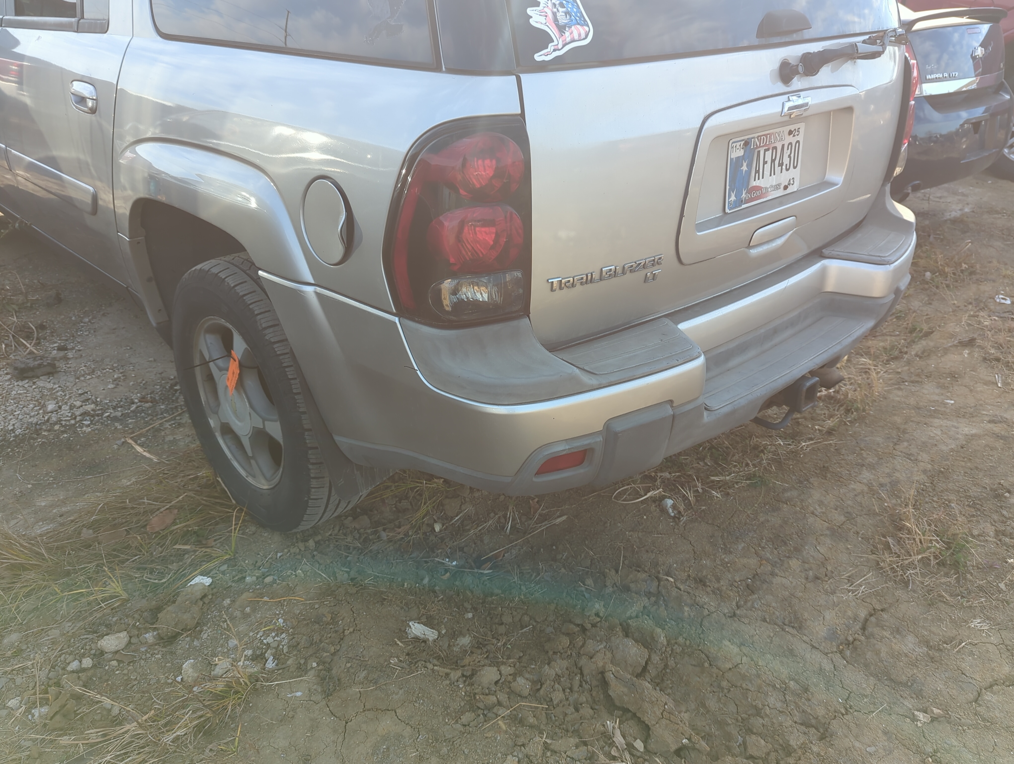 2002-2006 Chevrolet Trailblazer Ext Rear Bumper Assembly Oem 1228466 - Oemusedautoparts1.com