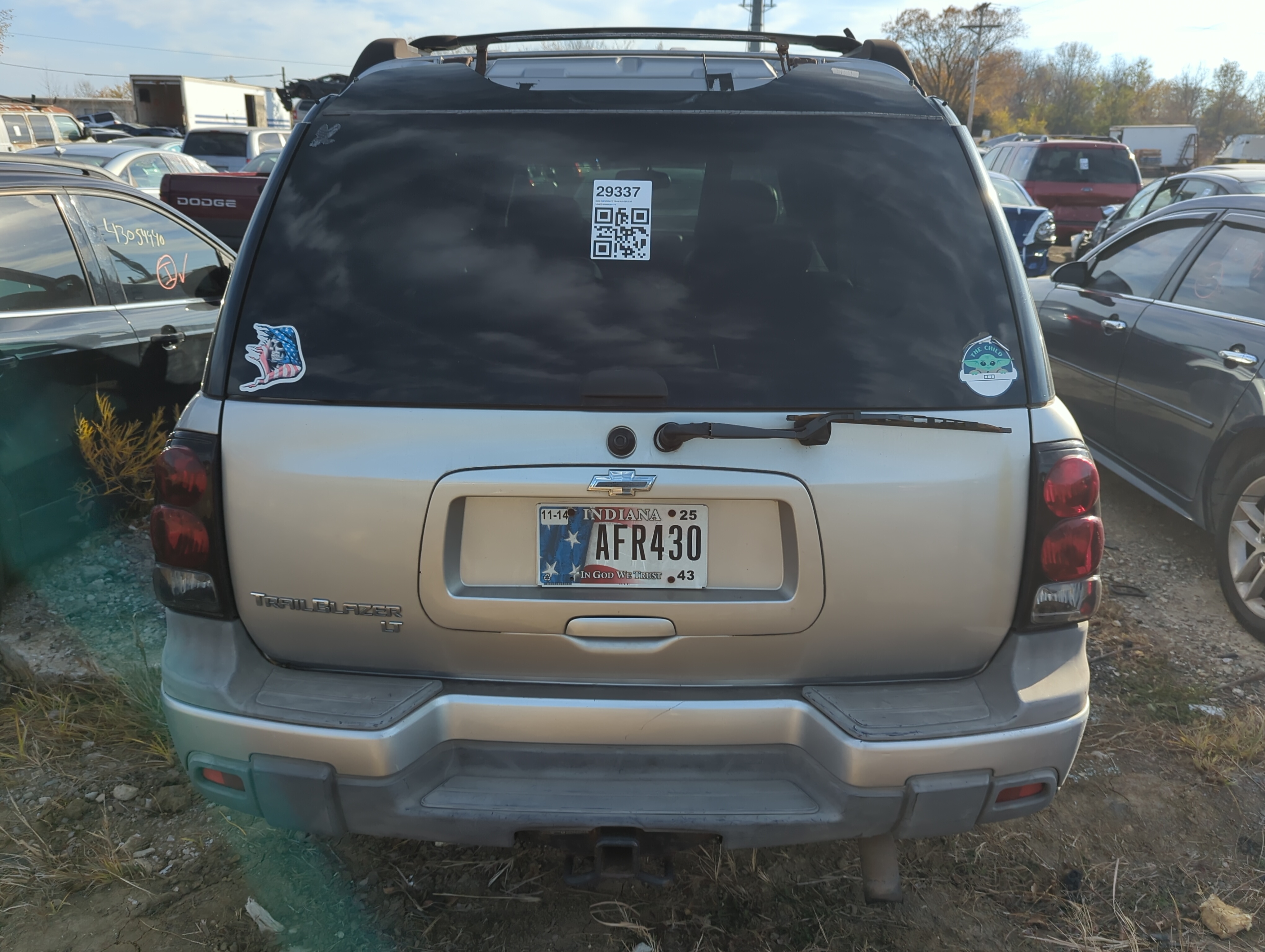 Picture of 2004-2006 Chevrolet Trailblazer Ext Trunk/decklid/hatch/tailgate Oem 1228512