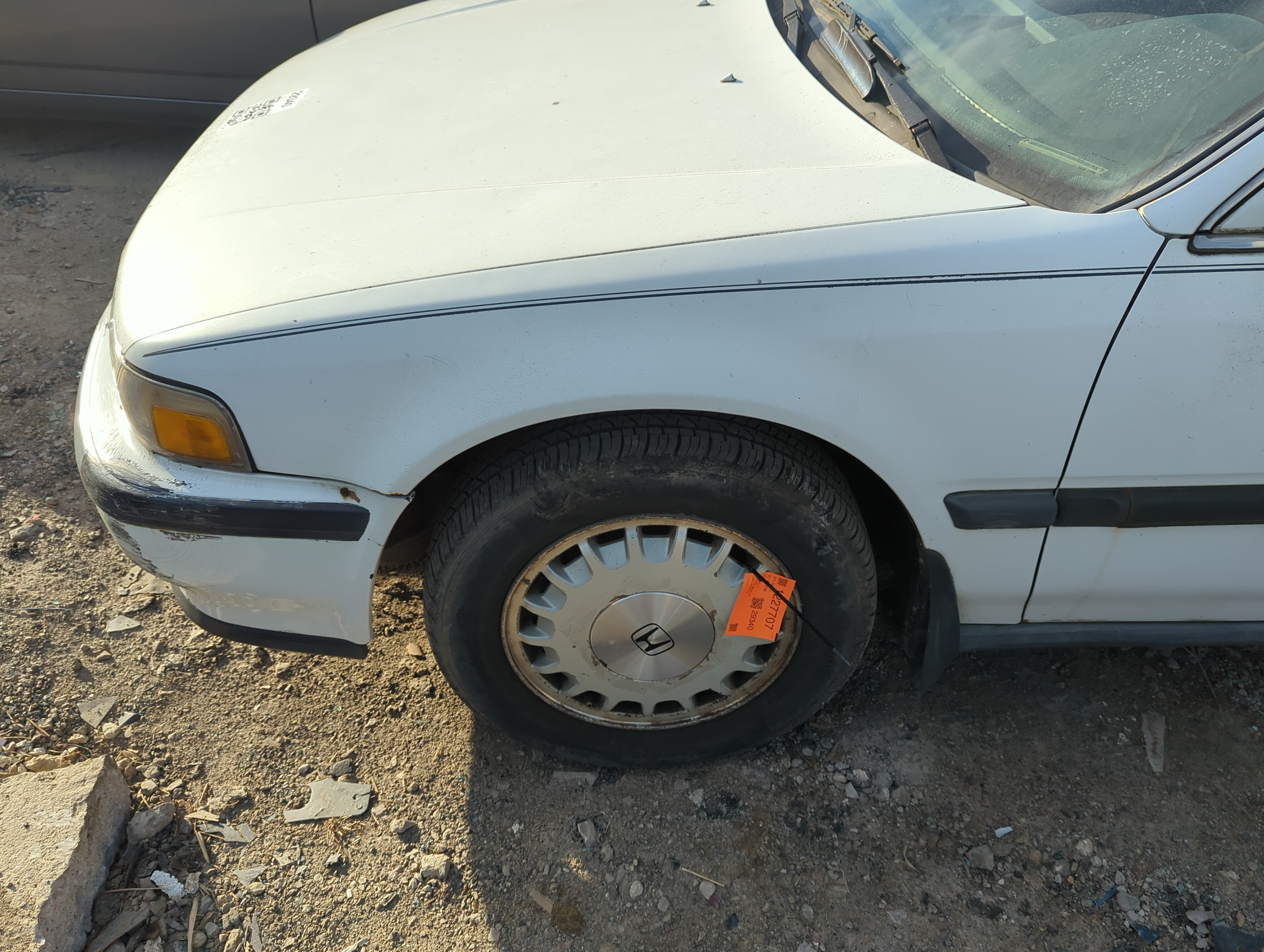 1991 Honda Accord Driver Fender 1228682 - Oemusedautoparts1.com