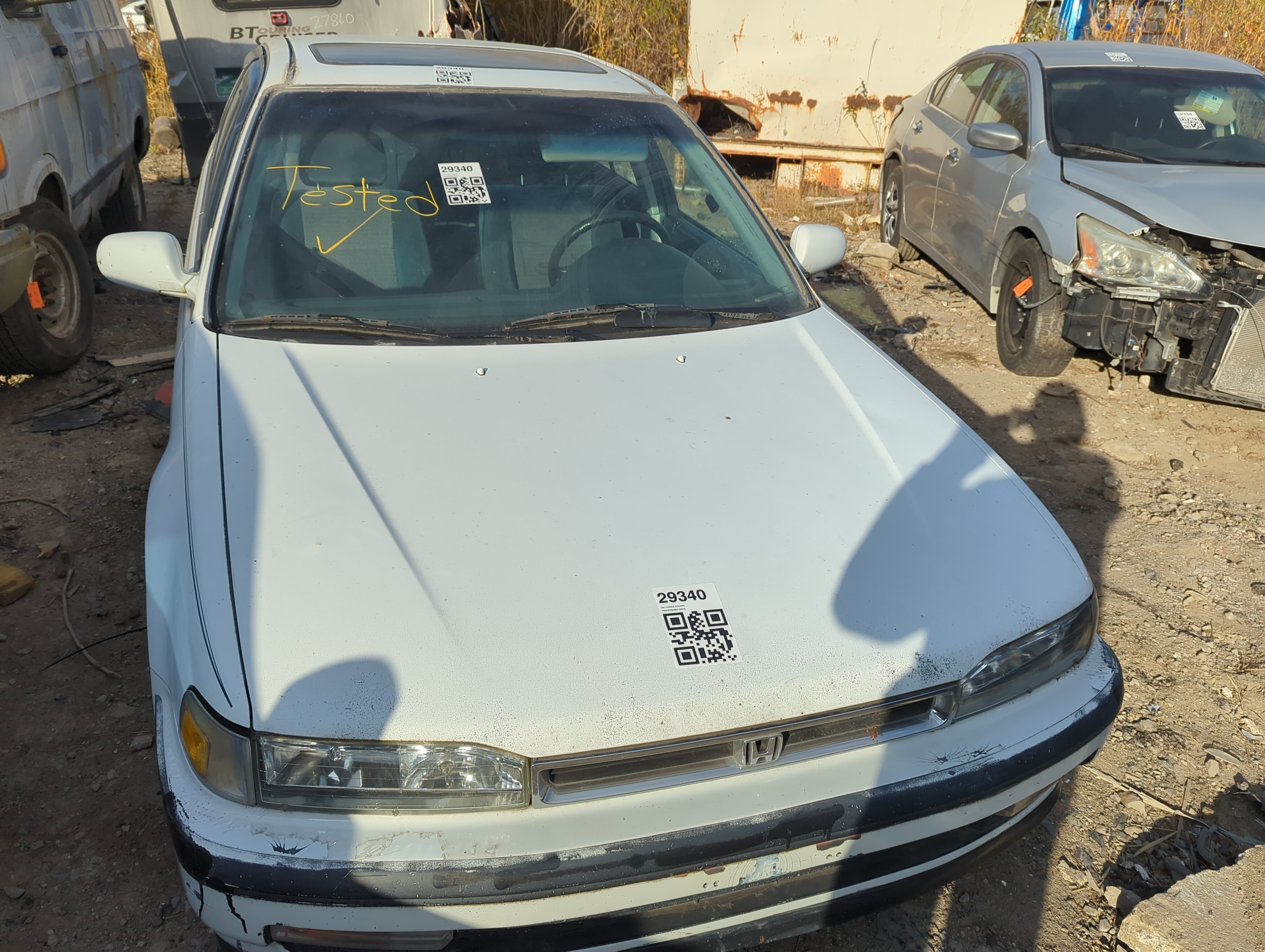 1991 Honda Accord Hood Oem 1228684 - Oemusedautoparts1.com