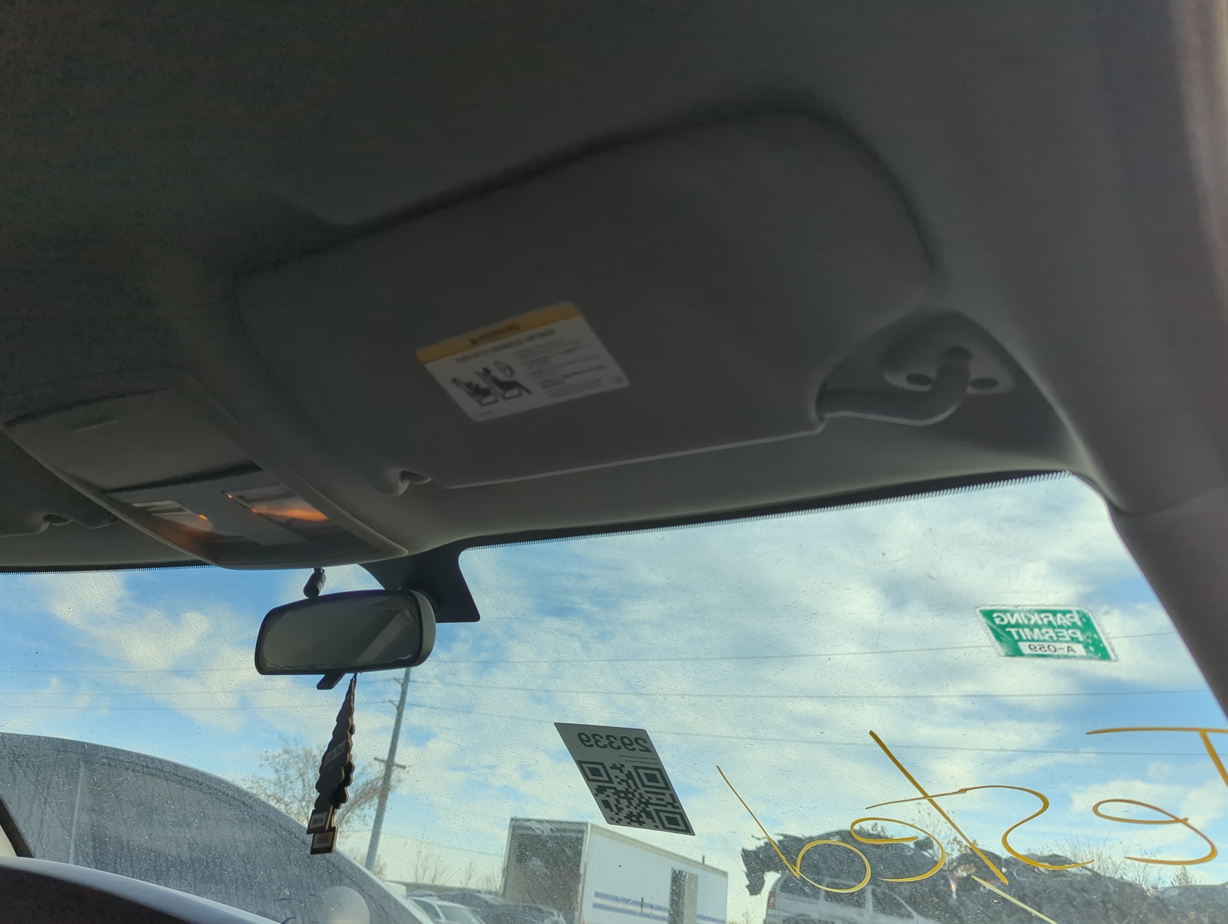 Picture of 2006-2007 Dodge Charger Passenger Sun Visor Mirror Right Sunvisor 1228702