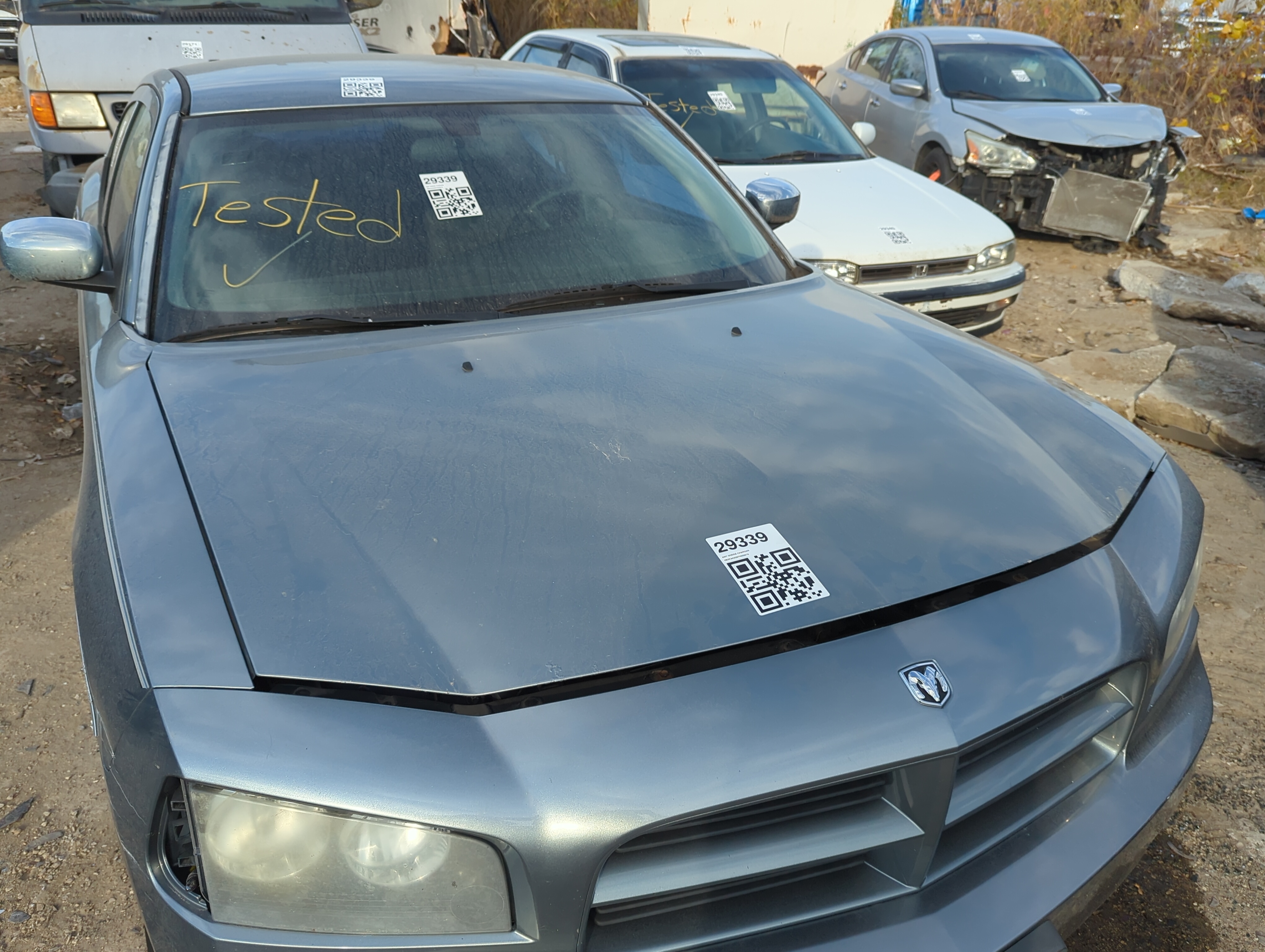 2006-2010 Dodge Charger Hood Oem 1228850 - Oemusedautoparts1.com