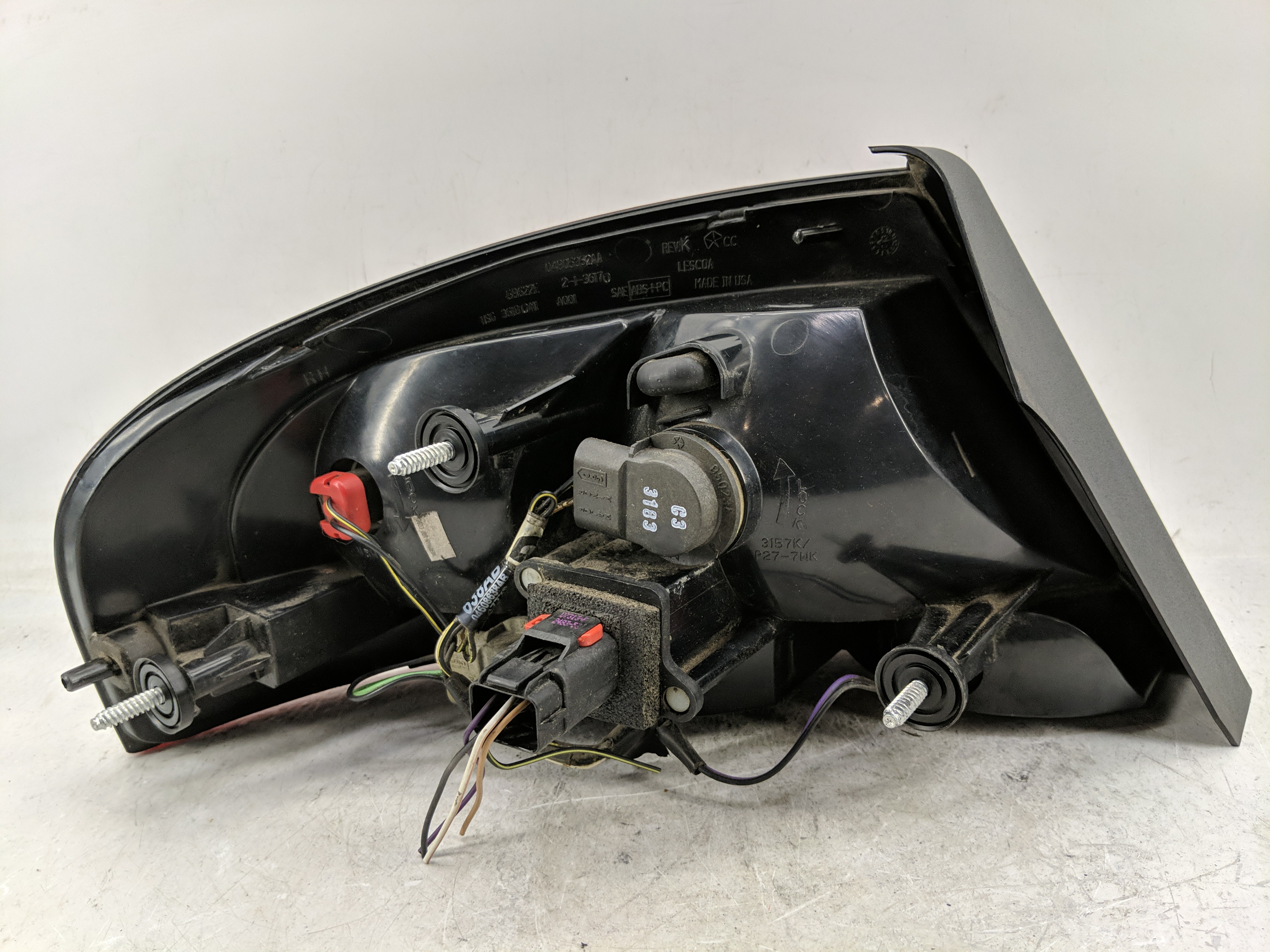 2001-2006 Chrysler Sebring Passenger Right Side Tail Light Taillight Oem 1228870 - Oemusedautoparts1.com