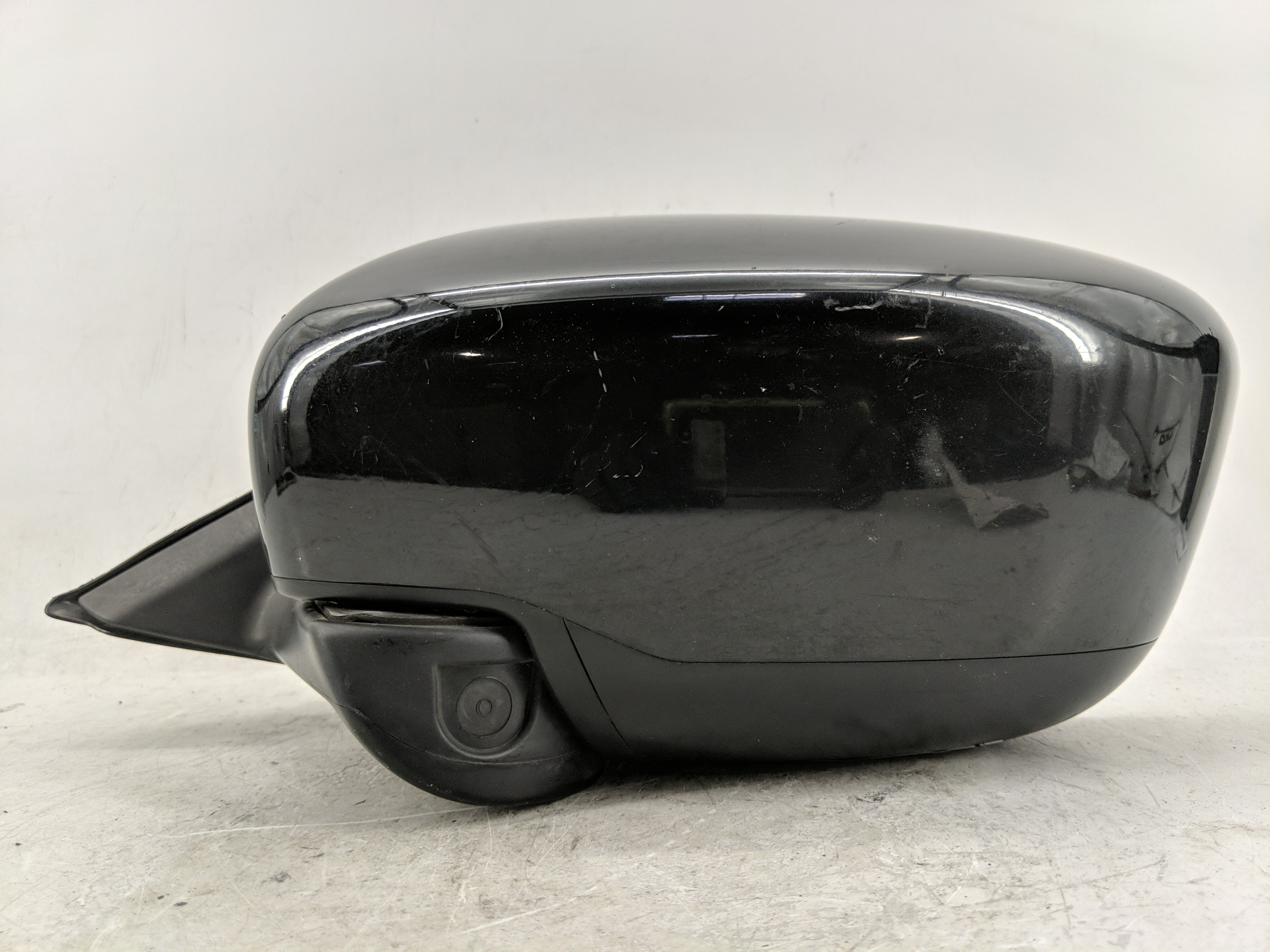 2016-2017 Nissan Rogue Driver Left Side View Power Door Mirror Black 1228877 - Oemusedautoparts1.com
