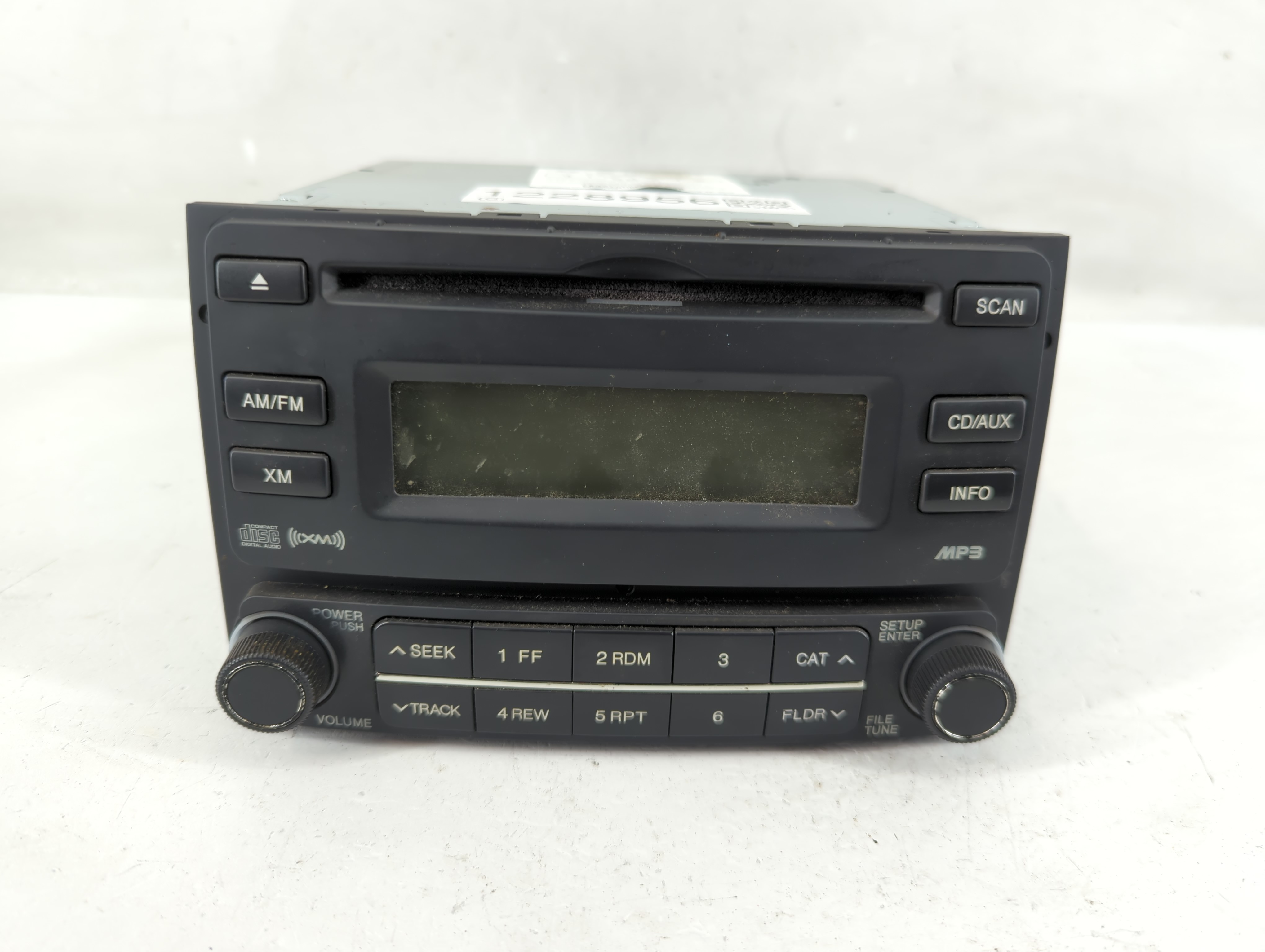 2007-2010 Hyundai Elantra Am Fm Cd Player Radio Receiver 1228956 - Oemusedautoparts1.com
