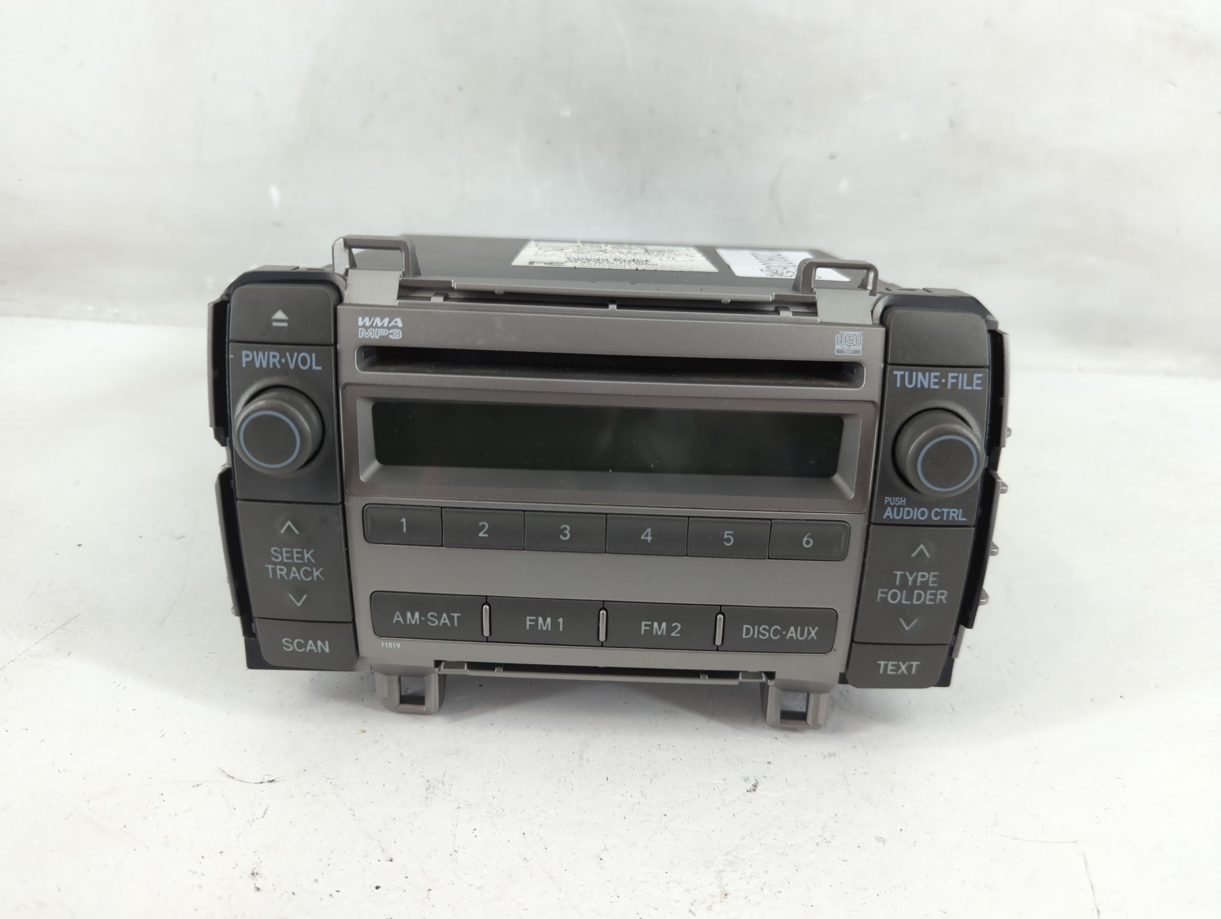 2009-2010 Toyota Matrix Am Fm Cd Player Radio Receiver 1229036 - Oemusedautoparts1.com