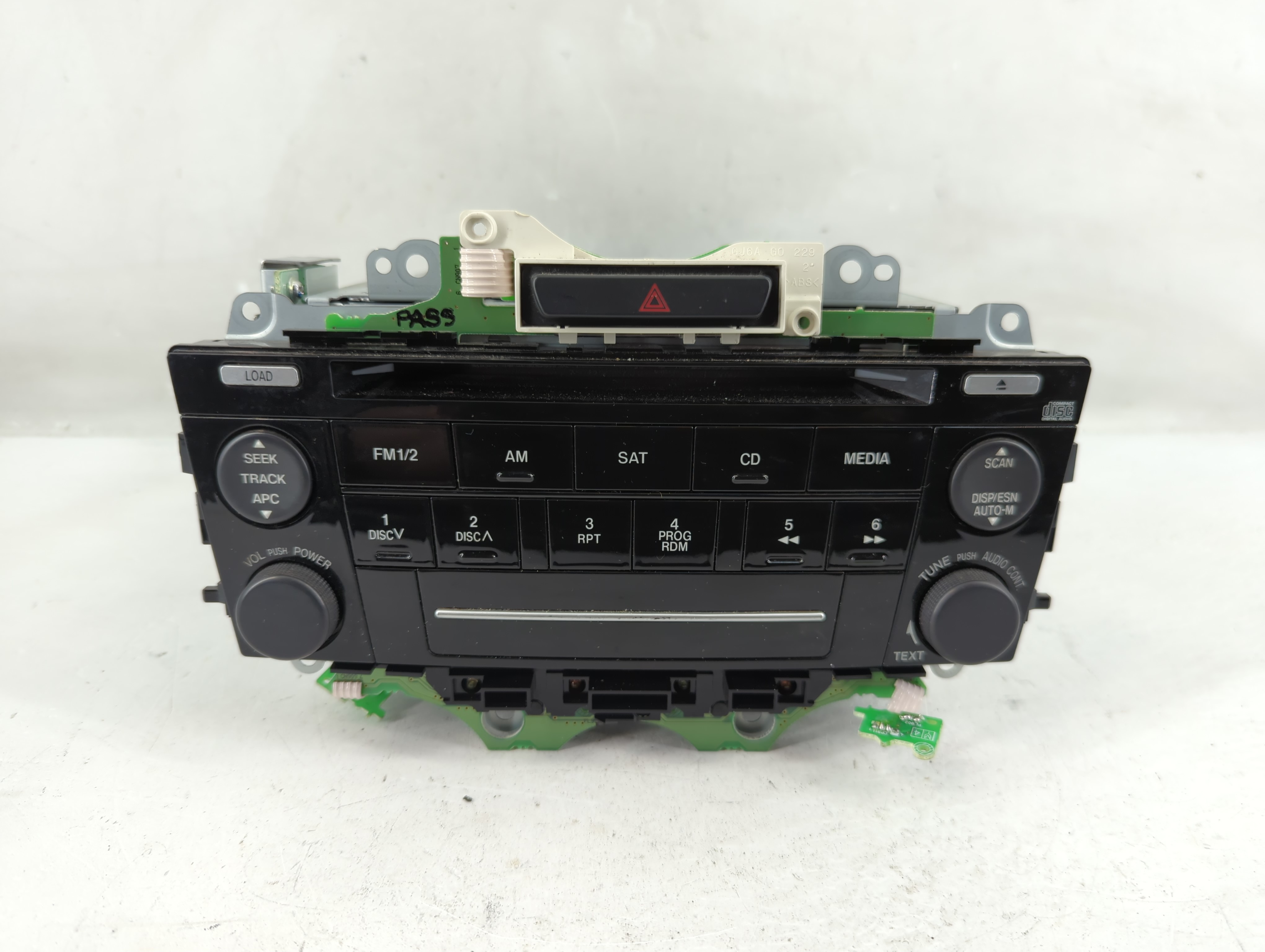 2006-2008 Mazda 6 Am Fm Cd Player Radio Receiver 1229101 - Oemusedautoparts1.com