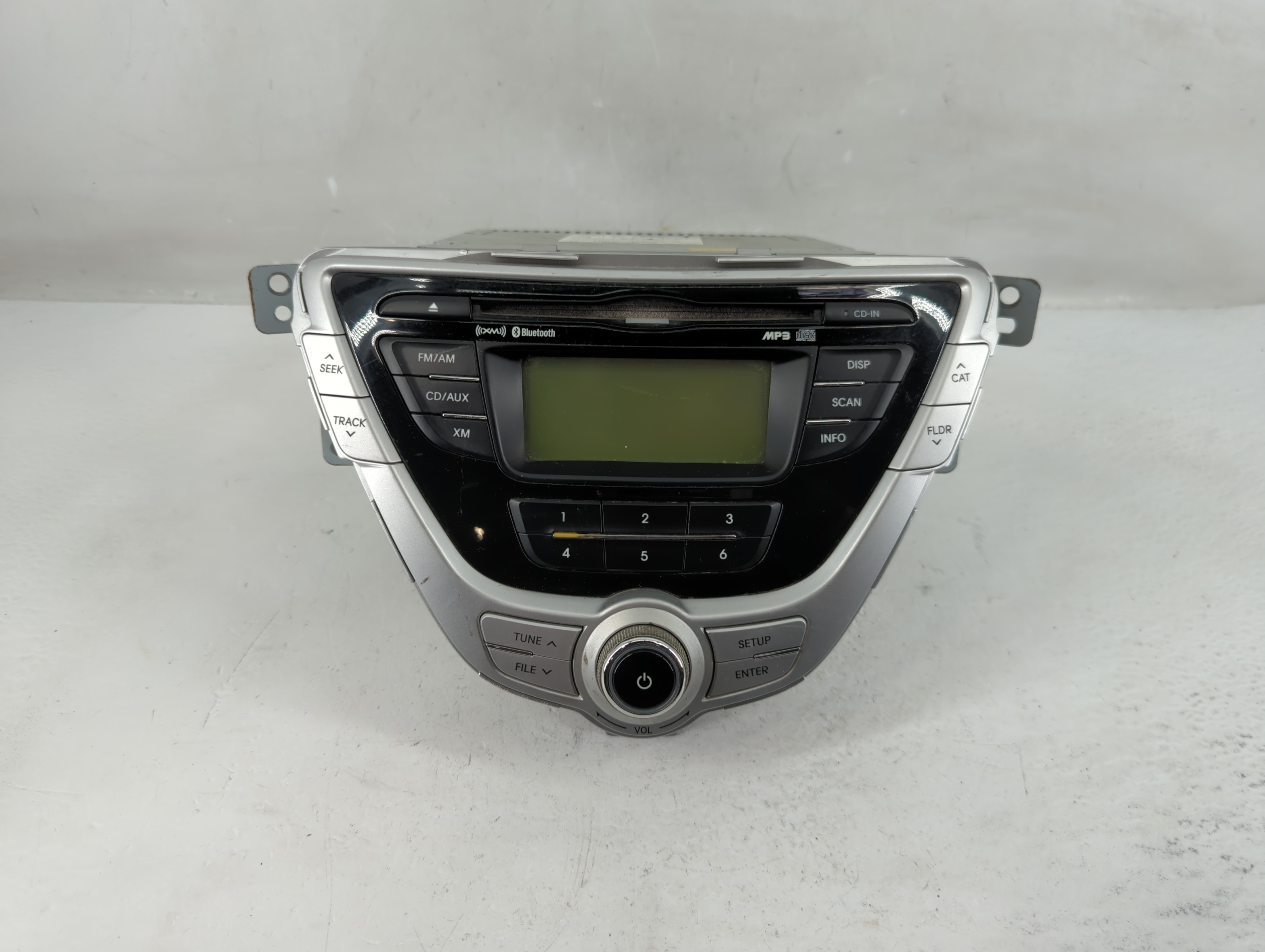 2011-2013 Hyundai Elantra Am Fm Cd Player Radio Receiver 1229102 - Oemusedautoparts1.com