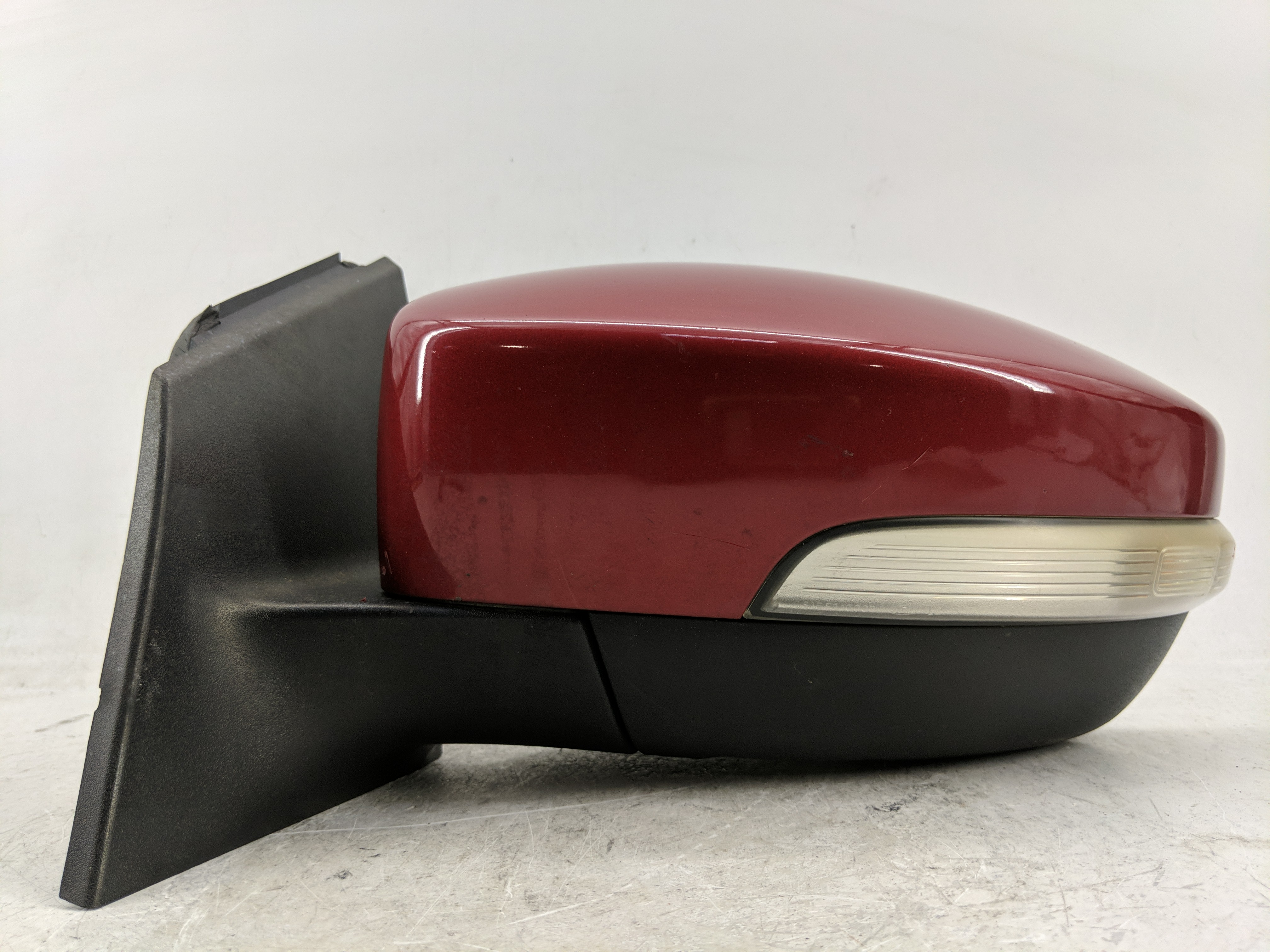 Picture of 2012-2014 Ford Focus Driver Left Side View Power Door Mirror Red Candy 1229144
