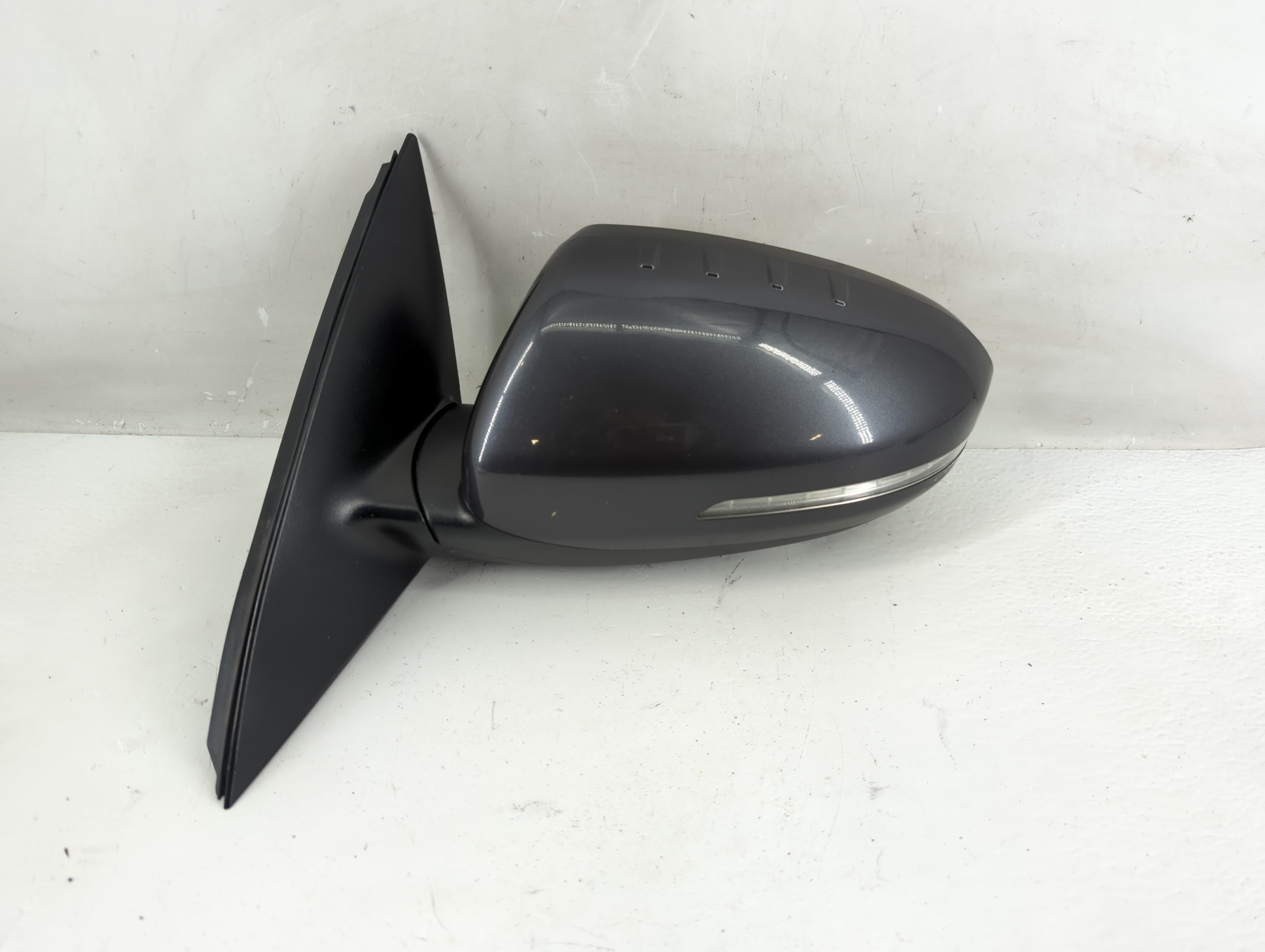2014-2016 Kia Optima Driver Left Side View Power Door Mirror Dark Grey 1229201 - Oemusedautoparts1.com