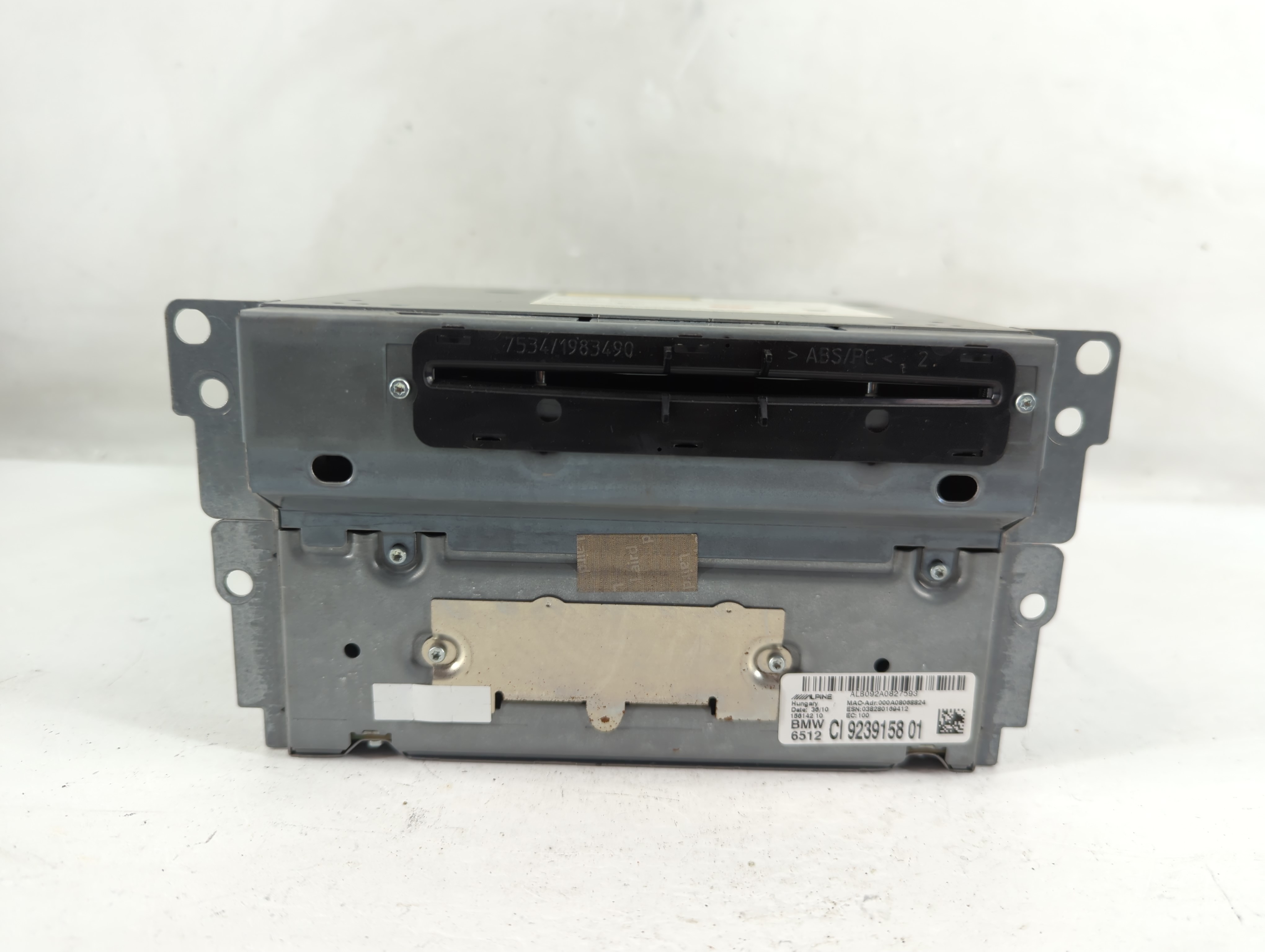 2011-2012 Bmw 535i Am Fm Cd Player Radio Receiver 1229468 - Oemusedautoparts1.com