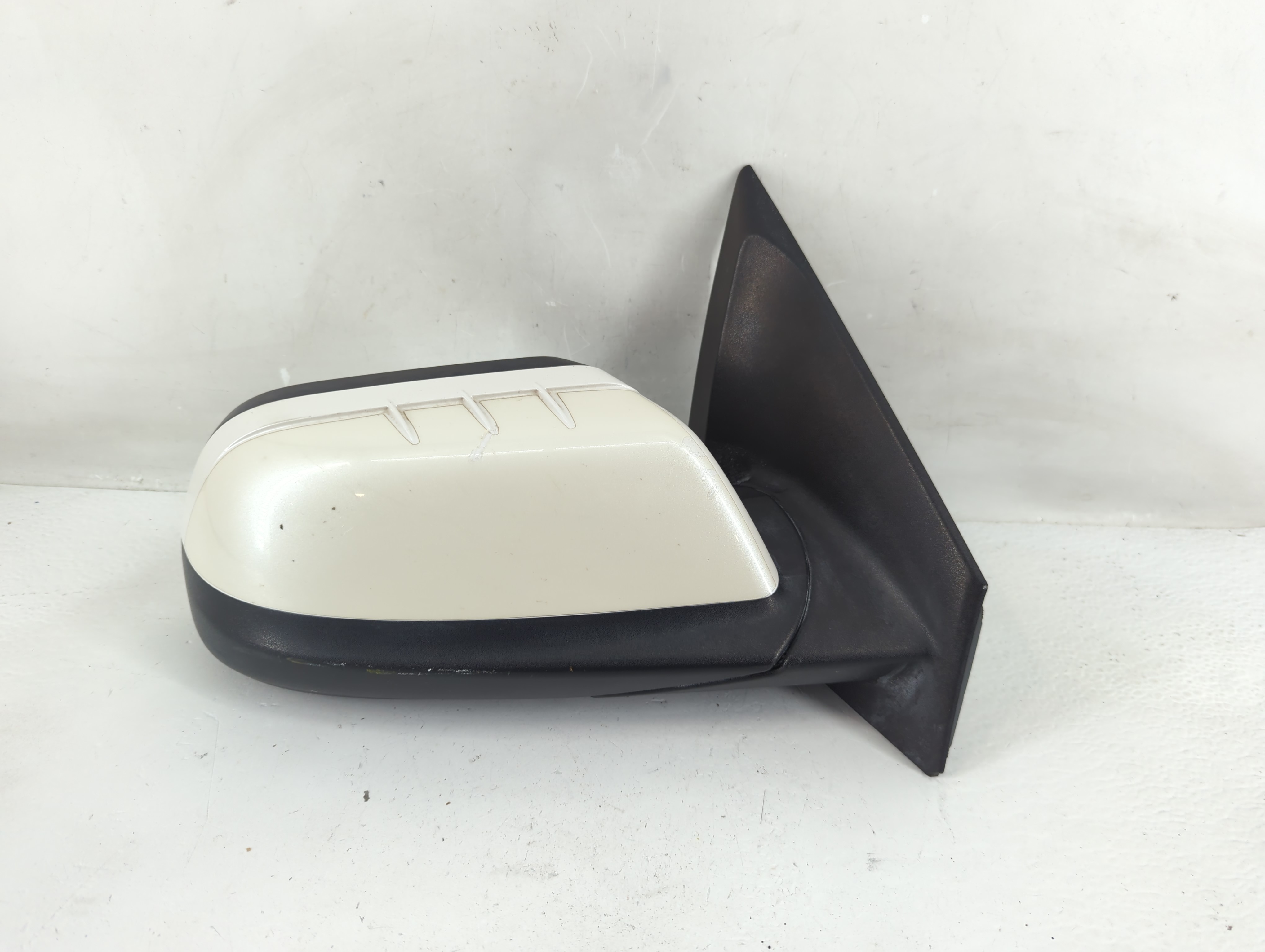 2012-2015 Lincoln Mkx Passenger Right Side View Power Door Mirror White 1229787 - Oemusedautoparts1.com