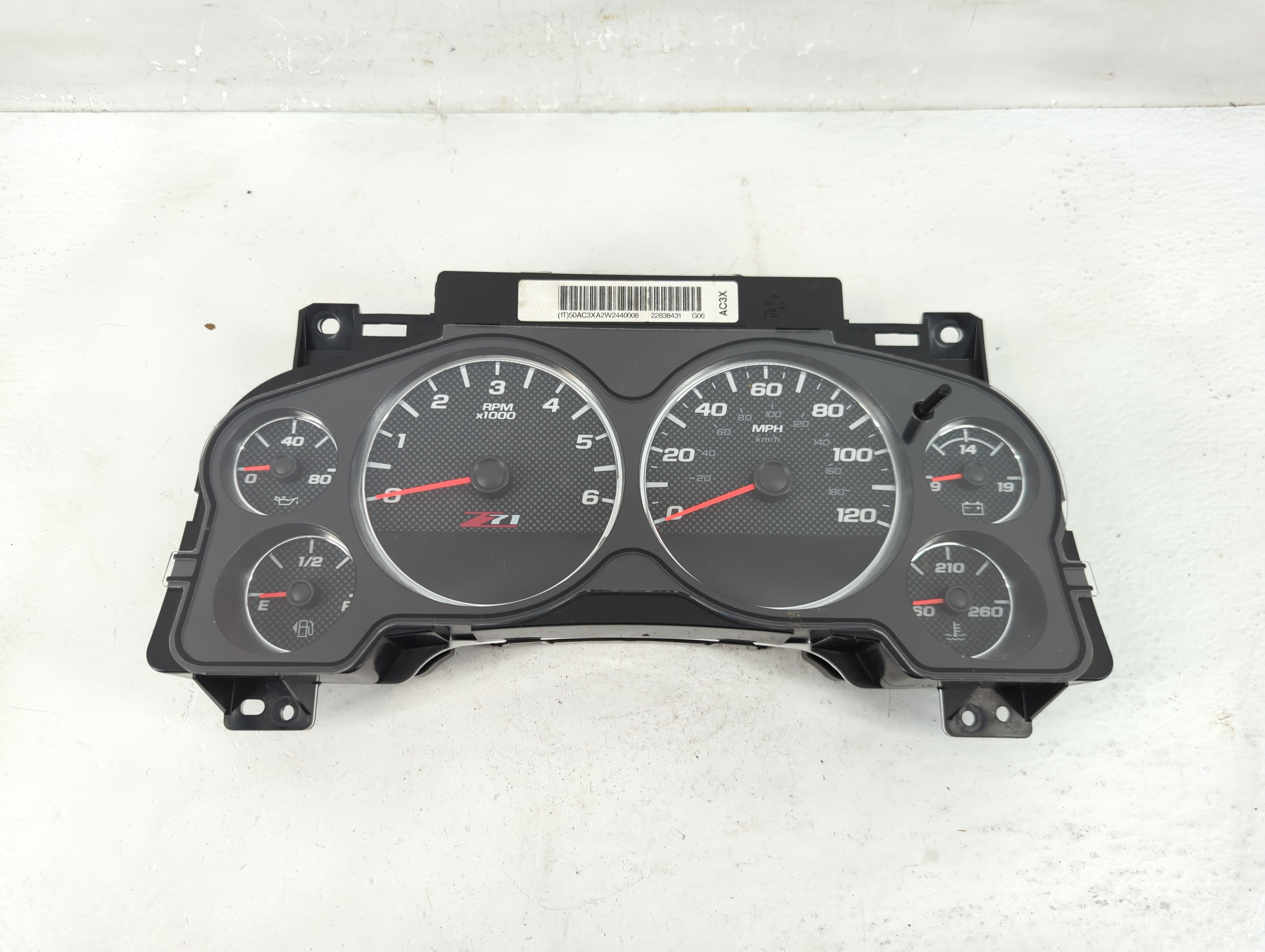 2013-2013 Gmc Sierra 1500 Speedometer Instrument Cluster Gauges 22838431 1229985 - Oemusedautoparts1.com