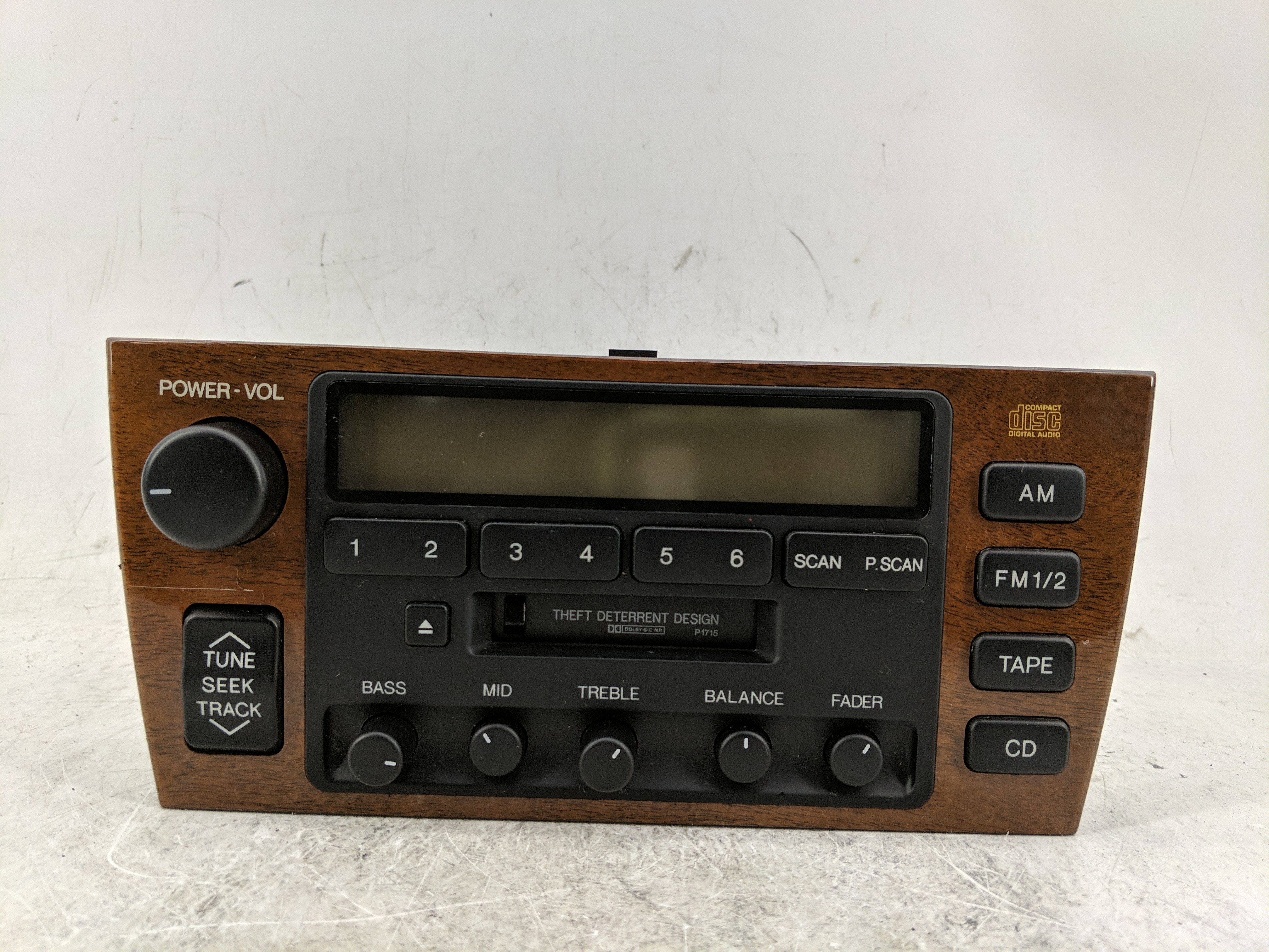 2000-2001 Lexus Es300 Am Fm Cd Player Radio Receiver 1231532 - Oemusedautoparts1.com