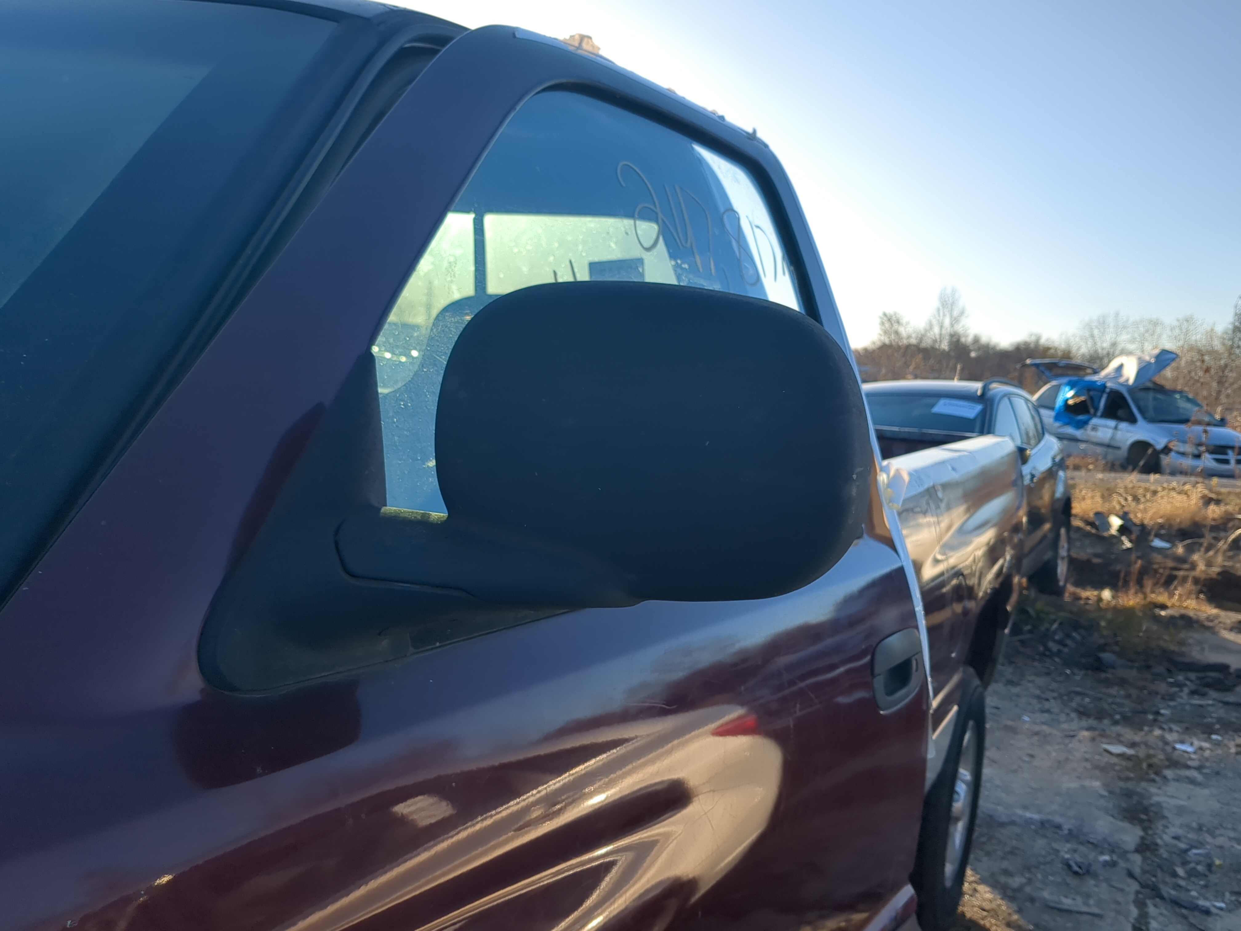 1998-2001 Dodge Ram 1500 Driver Left Side View Power Door Mirror 1232203 - Oemusedautoparts1.com