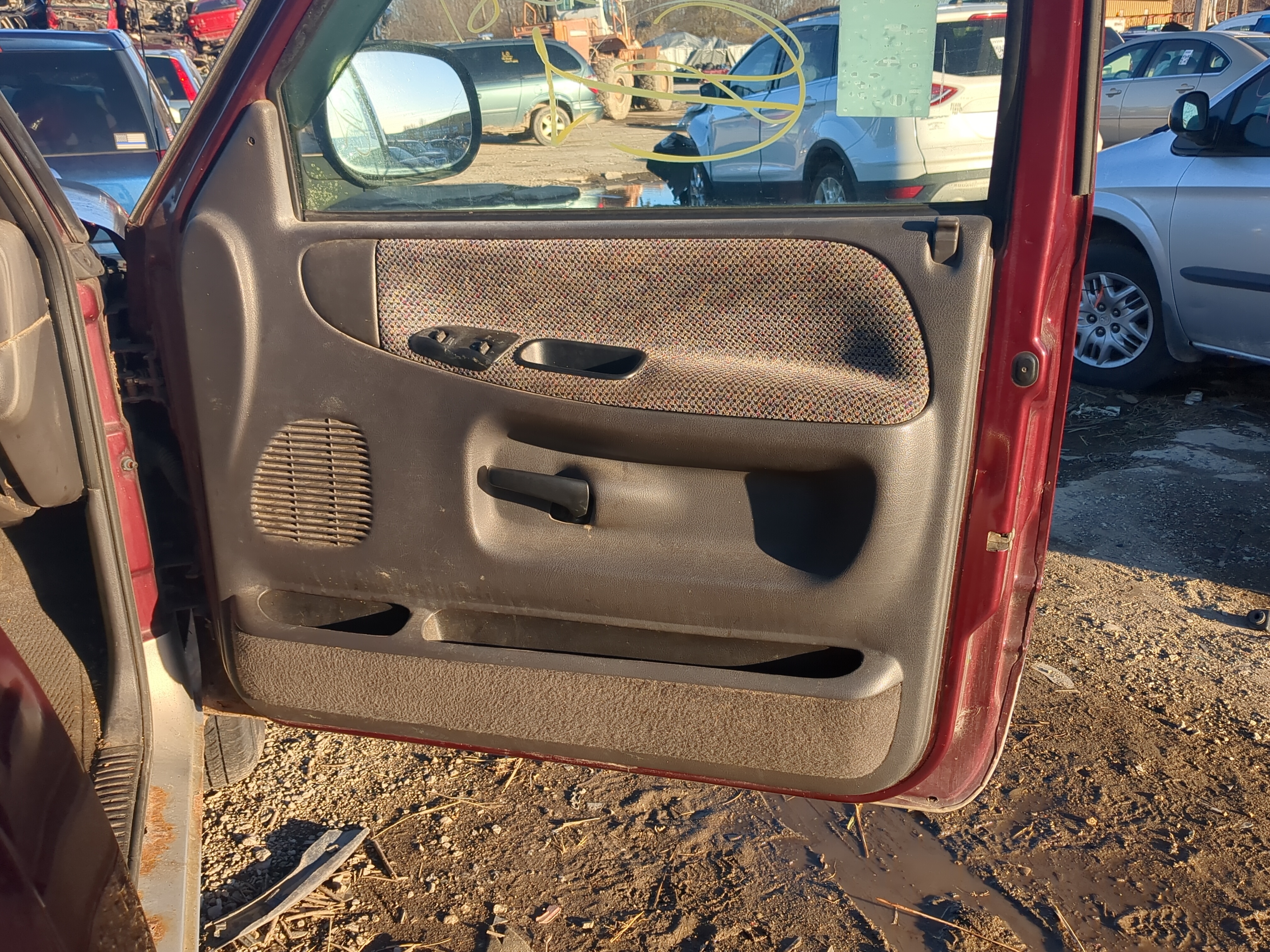 Picture of 2000 Dodge Ram 1500 Front Right Passenger Interior Door Panel Trim 1232217