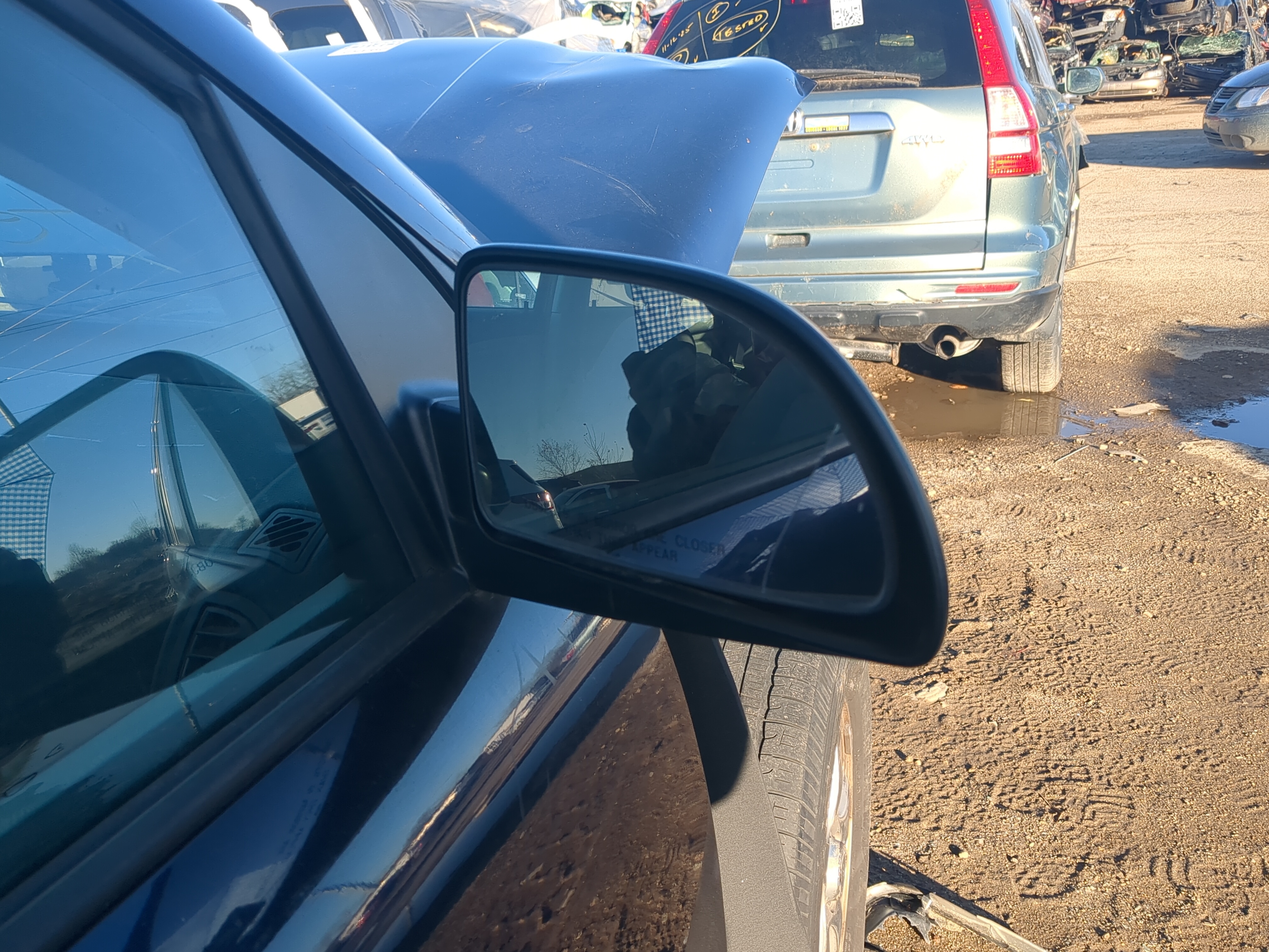 2006-2007 Saturn Vue Passenger Right Side View Power Door Mirror 1232340 - Oemusedautoparts1.com