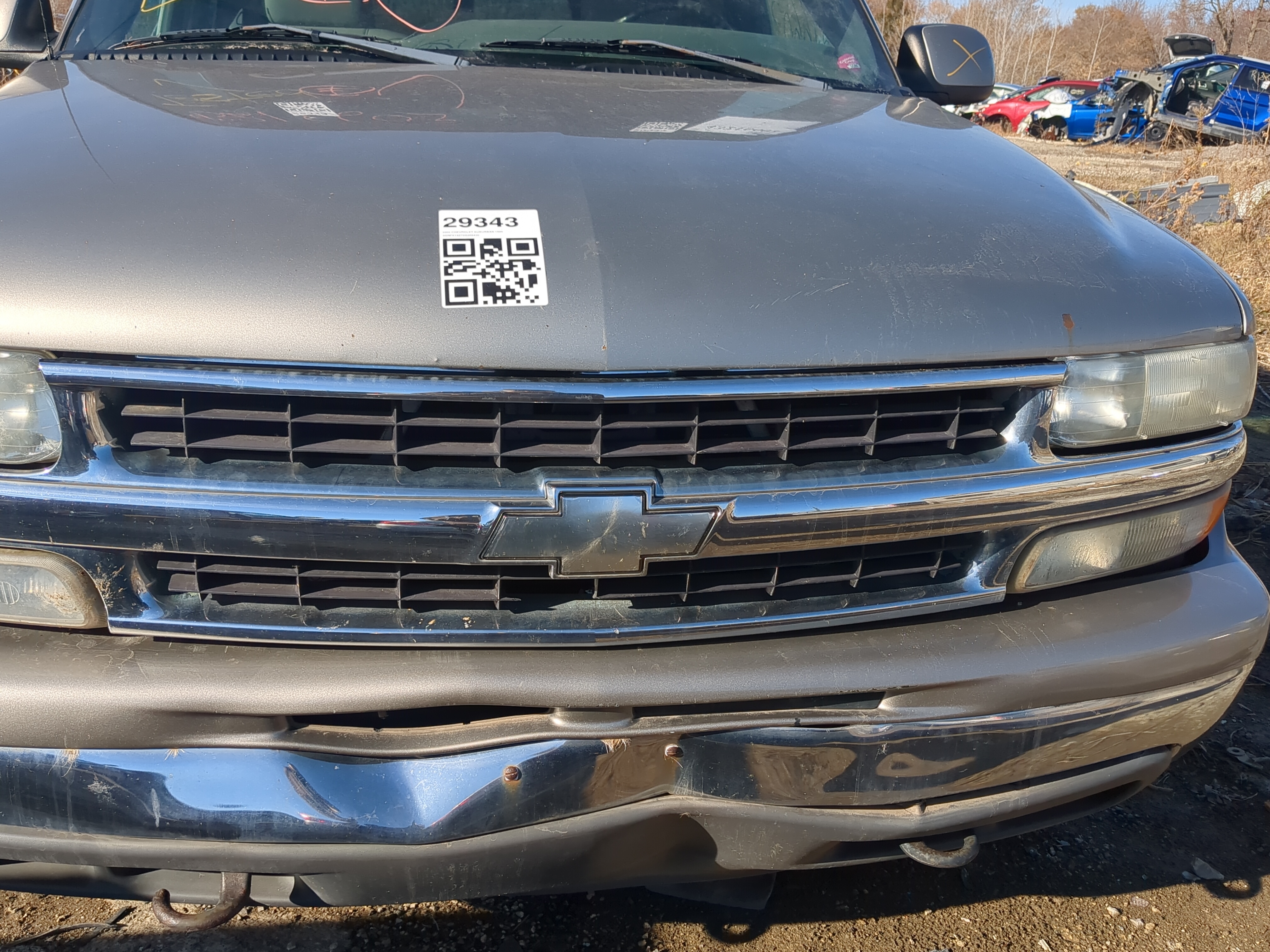 Picture of 2001-2006 Chevrolet Suburban 1500 Front Grille Bumper Not Included 1232449