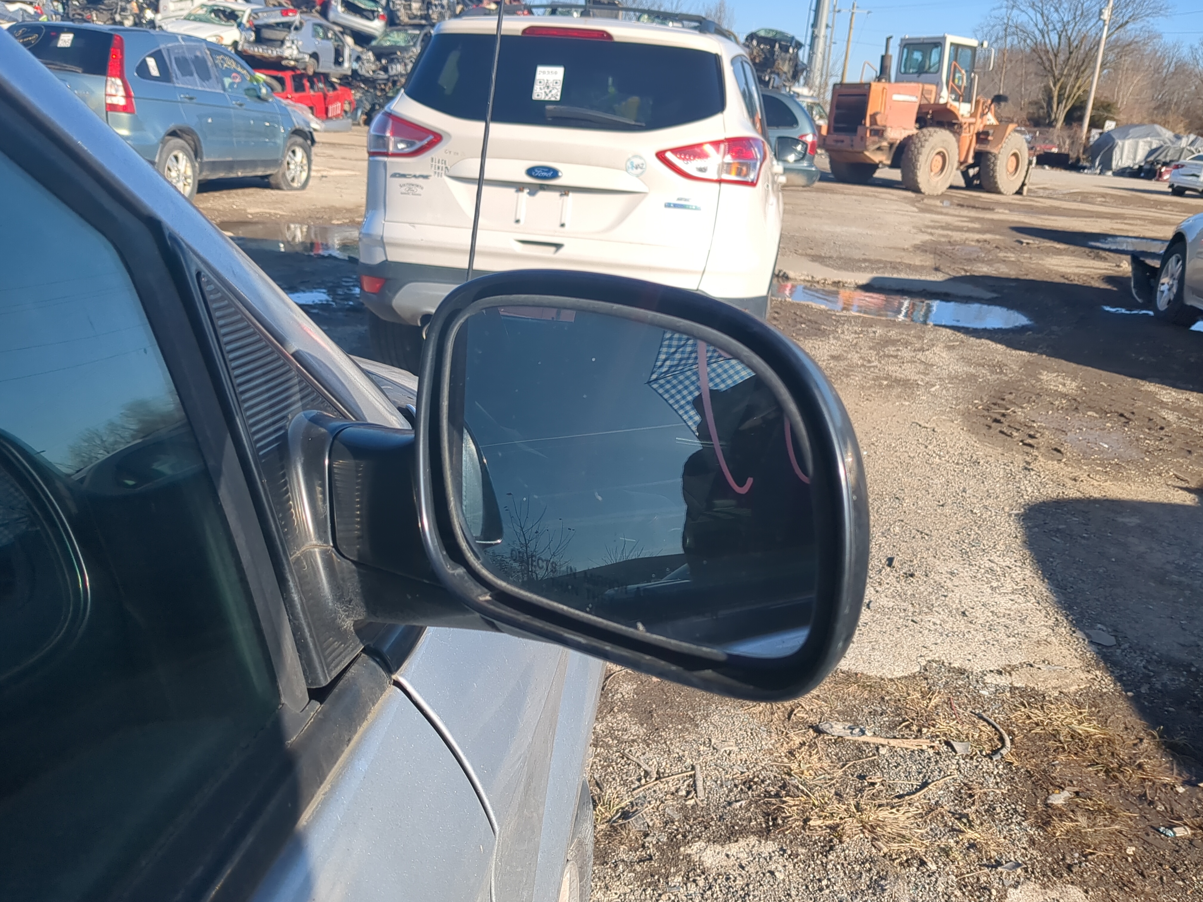 Dodge Grand Caravan Passenger Right Side View Power Door Mirror 1232676 - Oemusedautoparts1.com