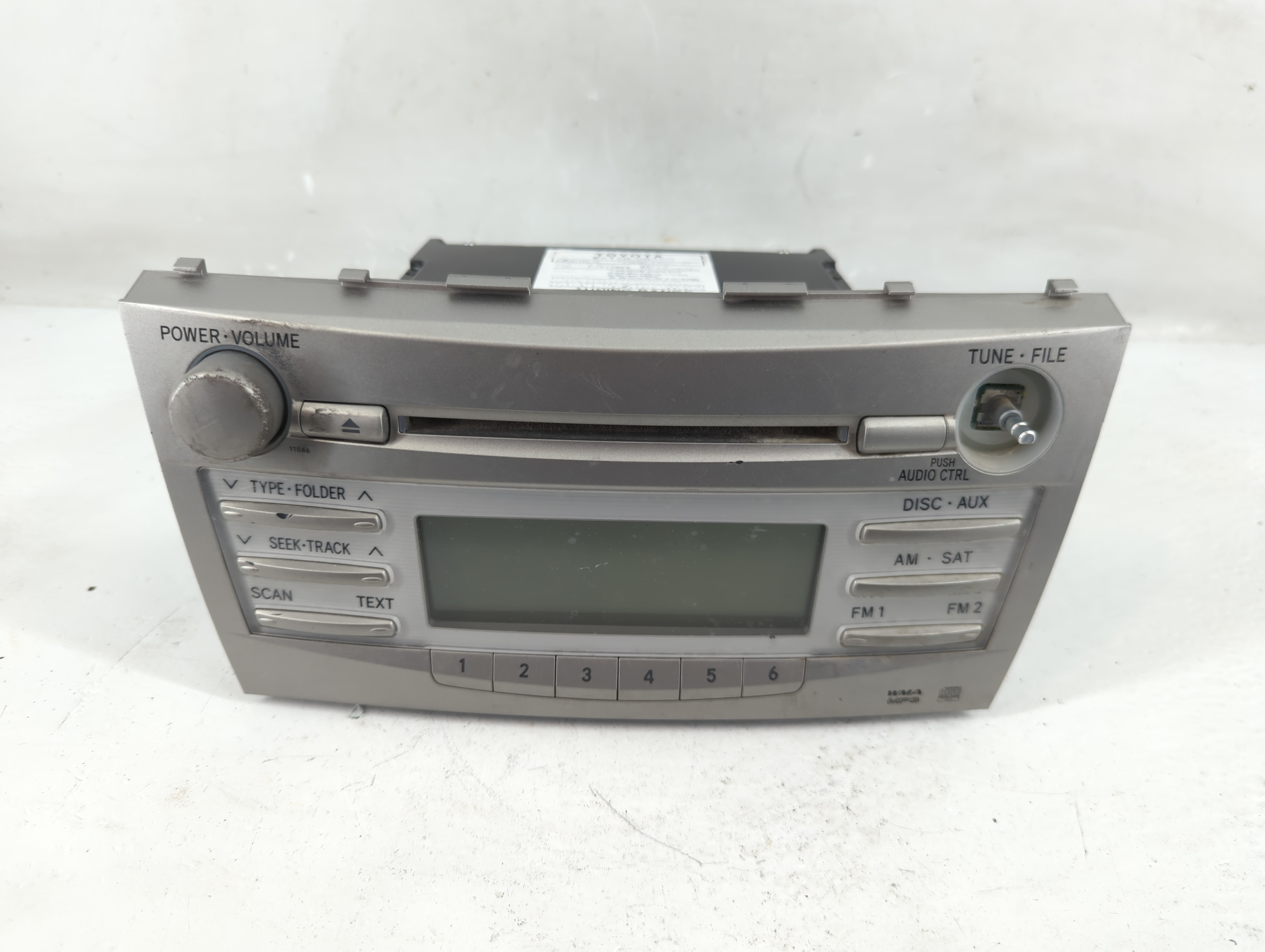 Picture of 2010-2011 Toyota Camry Am Fm Cd Player Radio Receiver 1233198