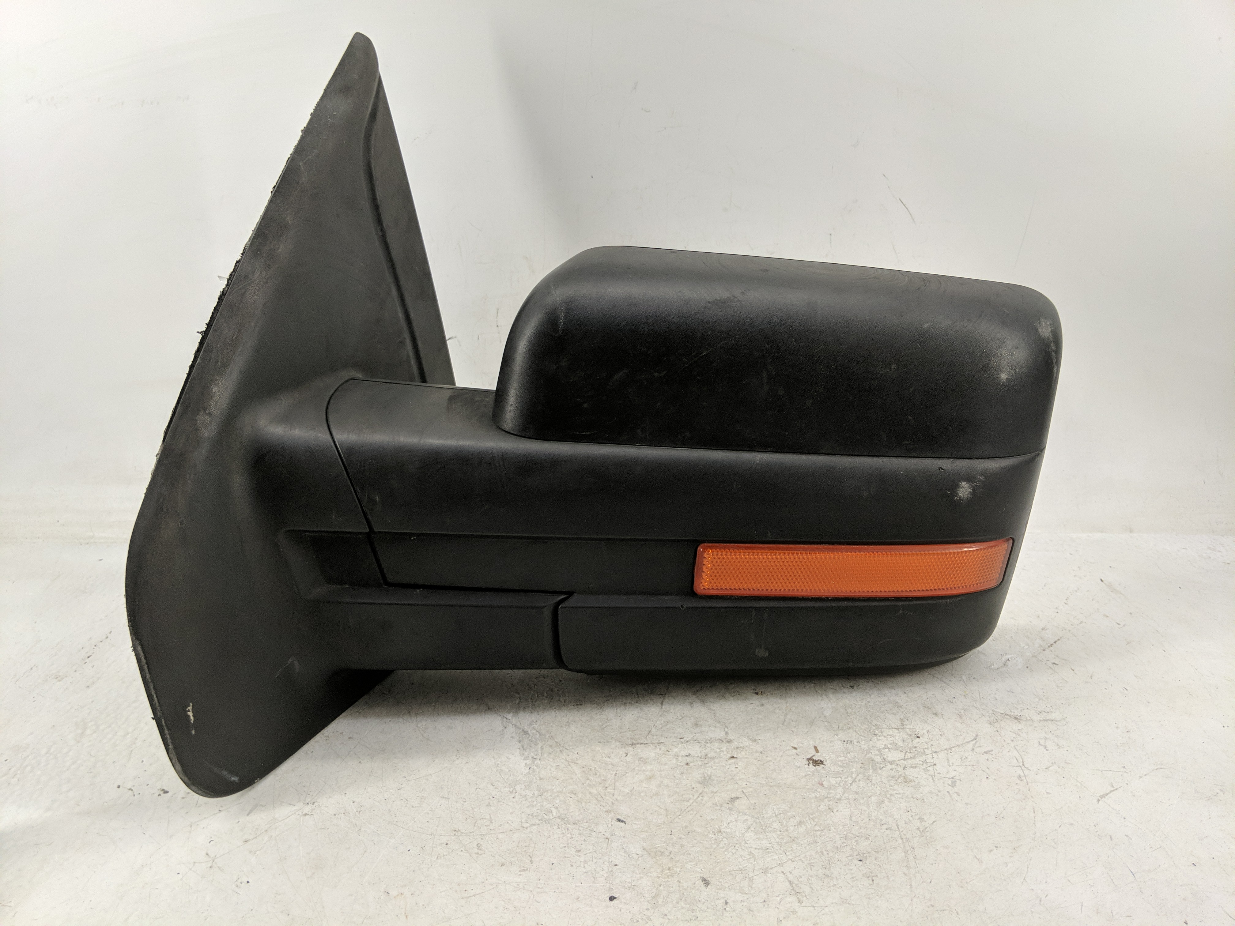 2011-2014 Ford F-150 Driver Left Side View Power Door Mirror Black 1233210 - Oemusedautoparts1.com