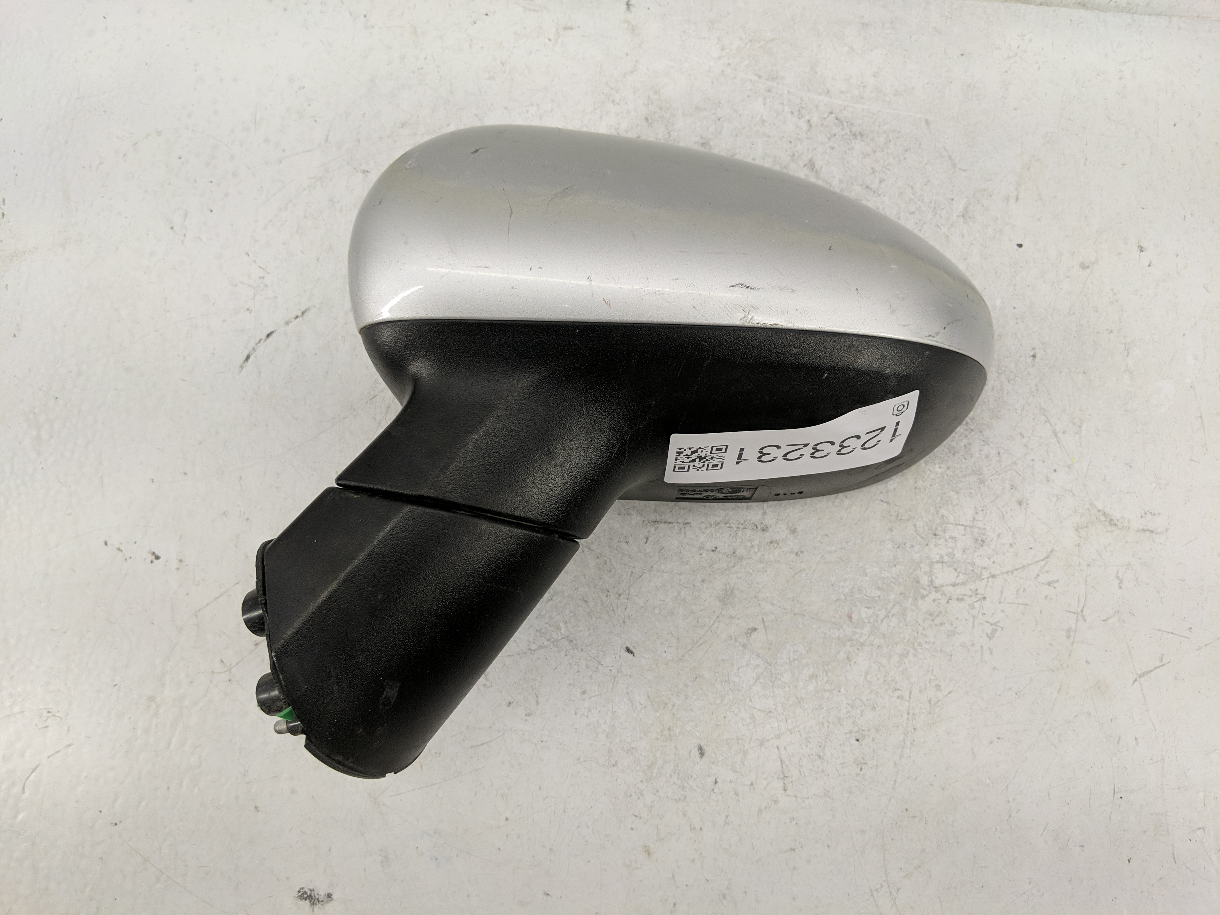 2012-2014 Kia Rio Driver Left Side View Power Door Mirror Gray 1233231 - Oemusedautoparts1.com