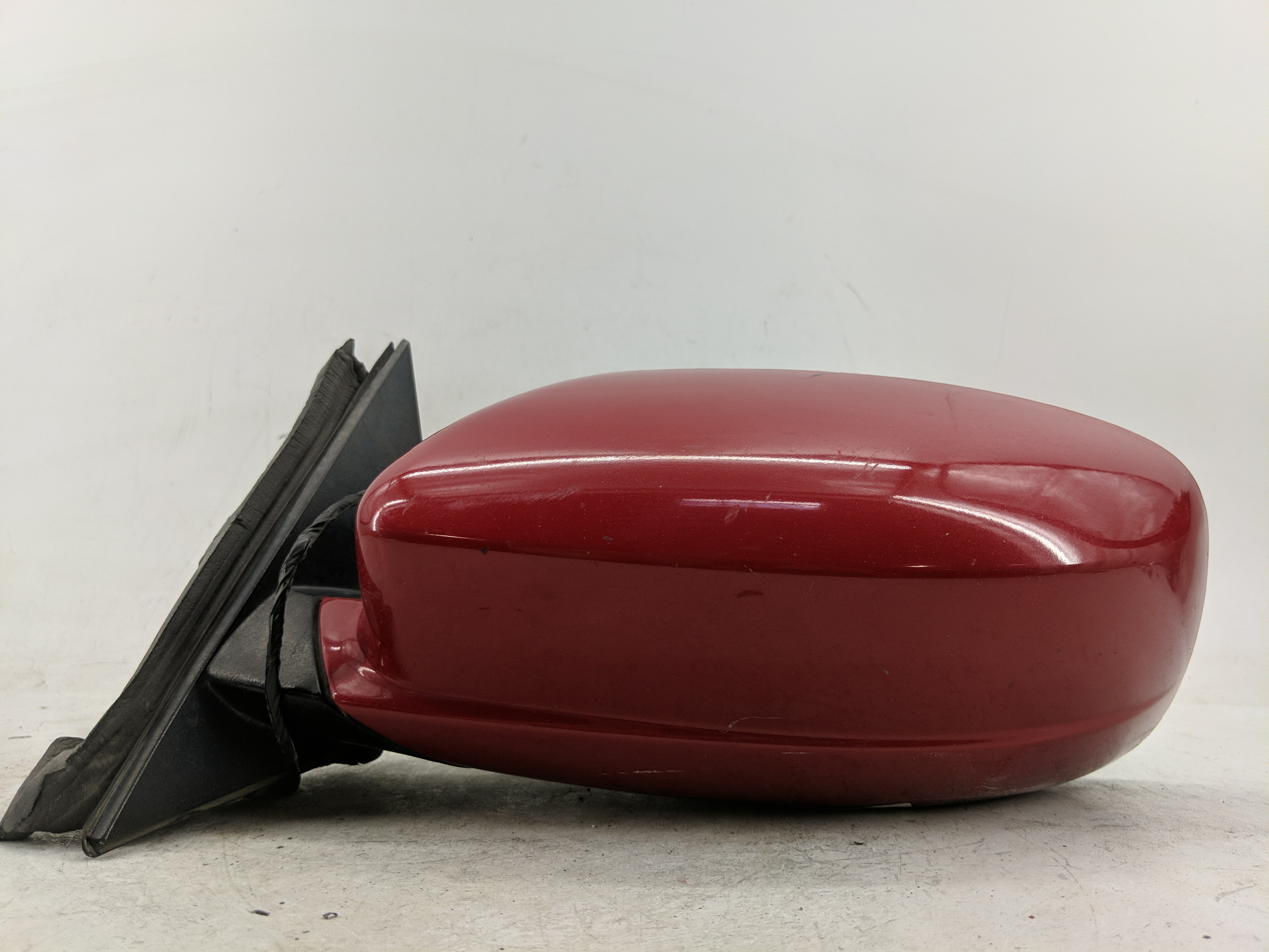 2015-2020 Dodge Charger Driver Left Side View Power Door Mirror Red 1233244 - Oemusedautoparts1.com