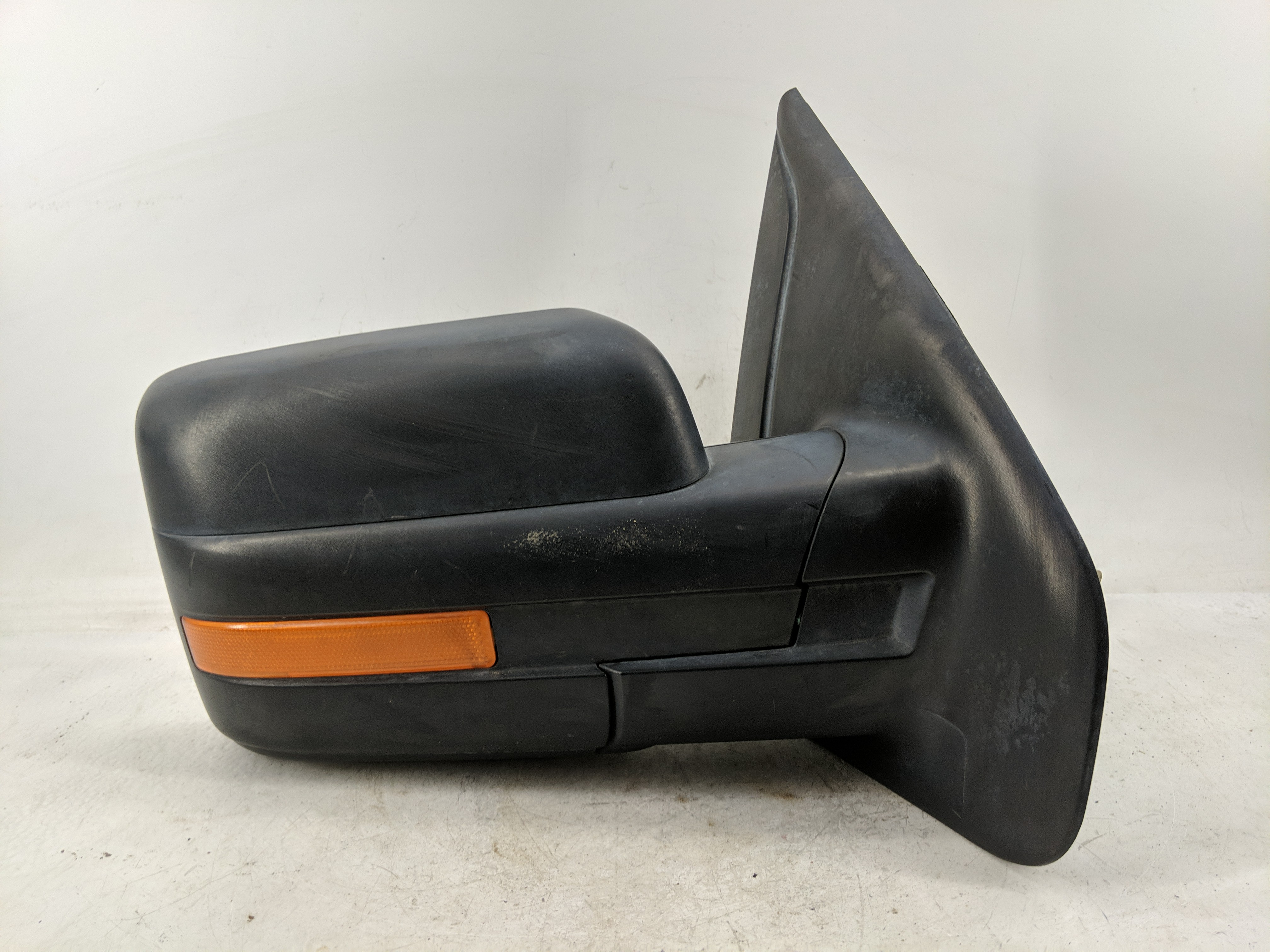 2011-2014 Ford F-150 Passenger Right Side View Power Door Mirror Black 1233259 - Oemusedautoparts1.com