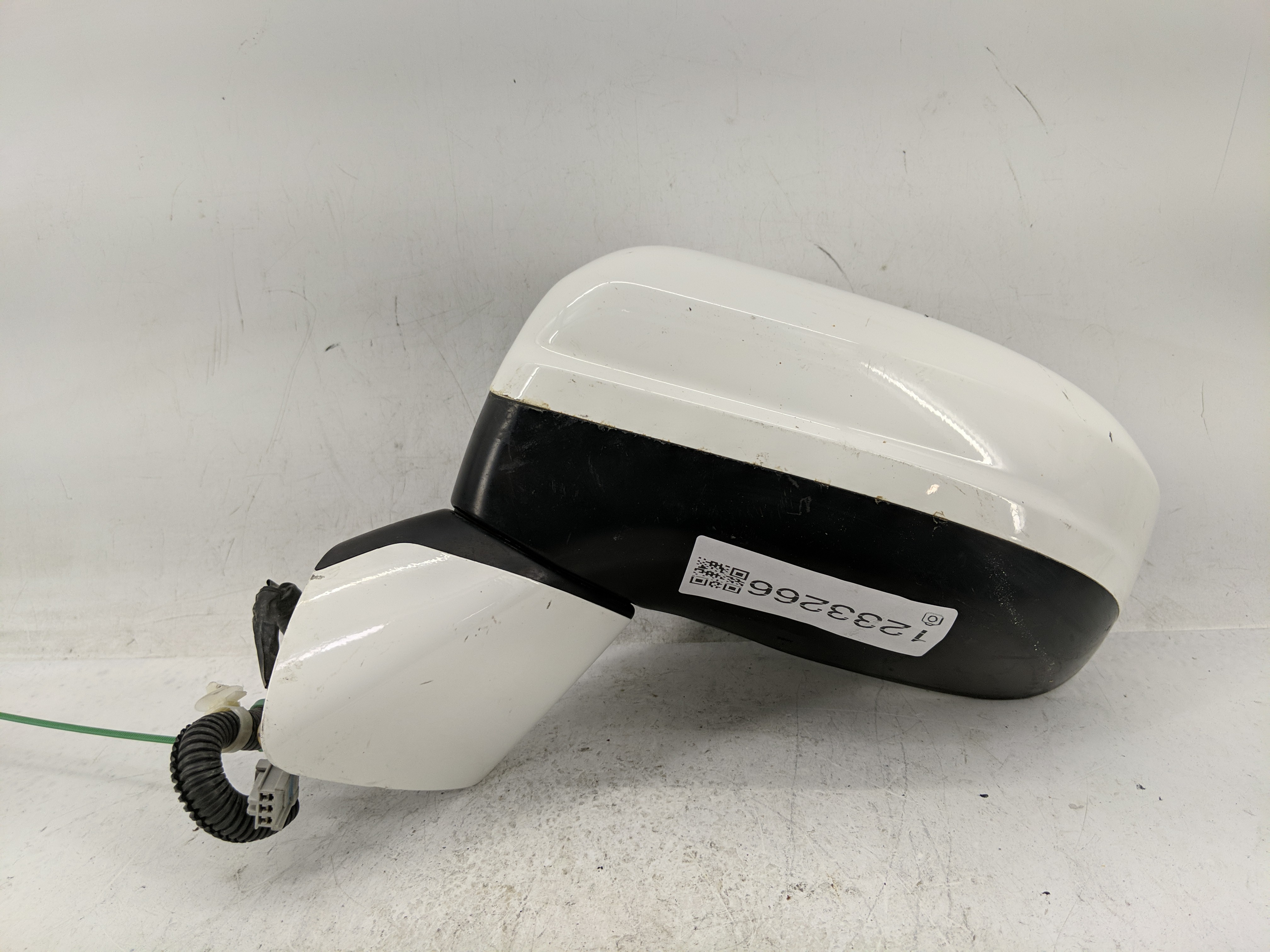 2014-2015 Honda Civic Driver Left Side View Power Door Mirror White 1233266 - Oemusedautoparts1.com