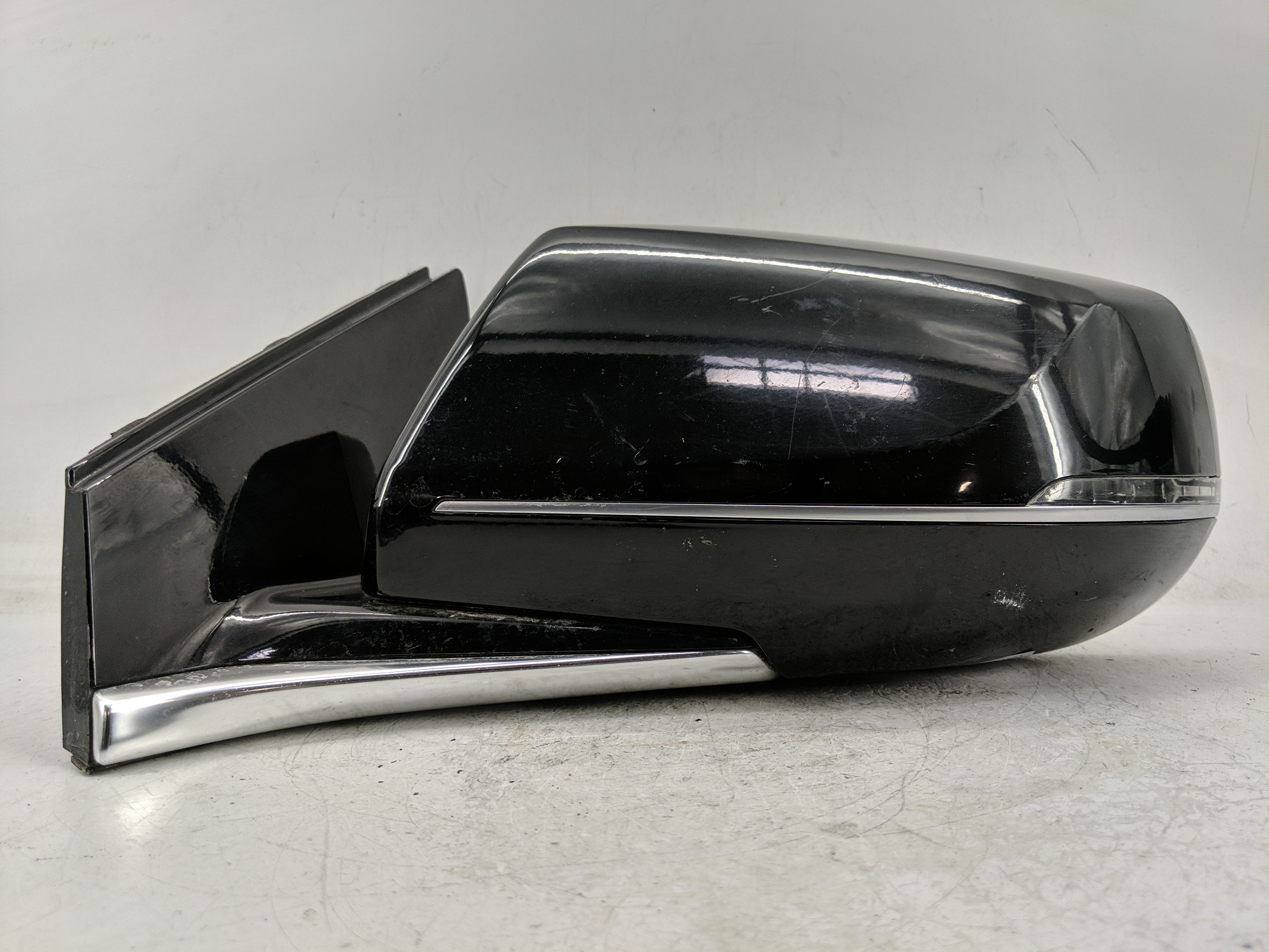 2016-2019 Cadillac Xts Driver Left Side View Power Door Mirror Black 1233267 - Oemusedautoparts1.com