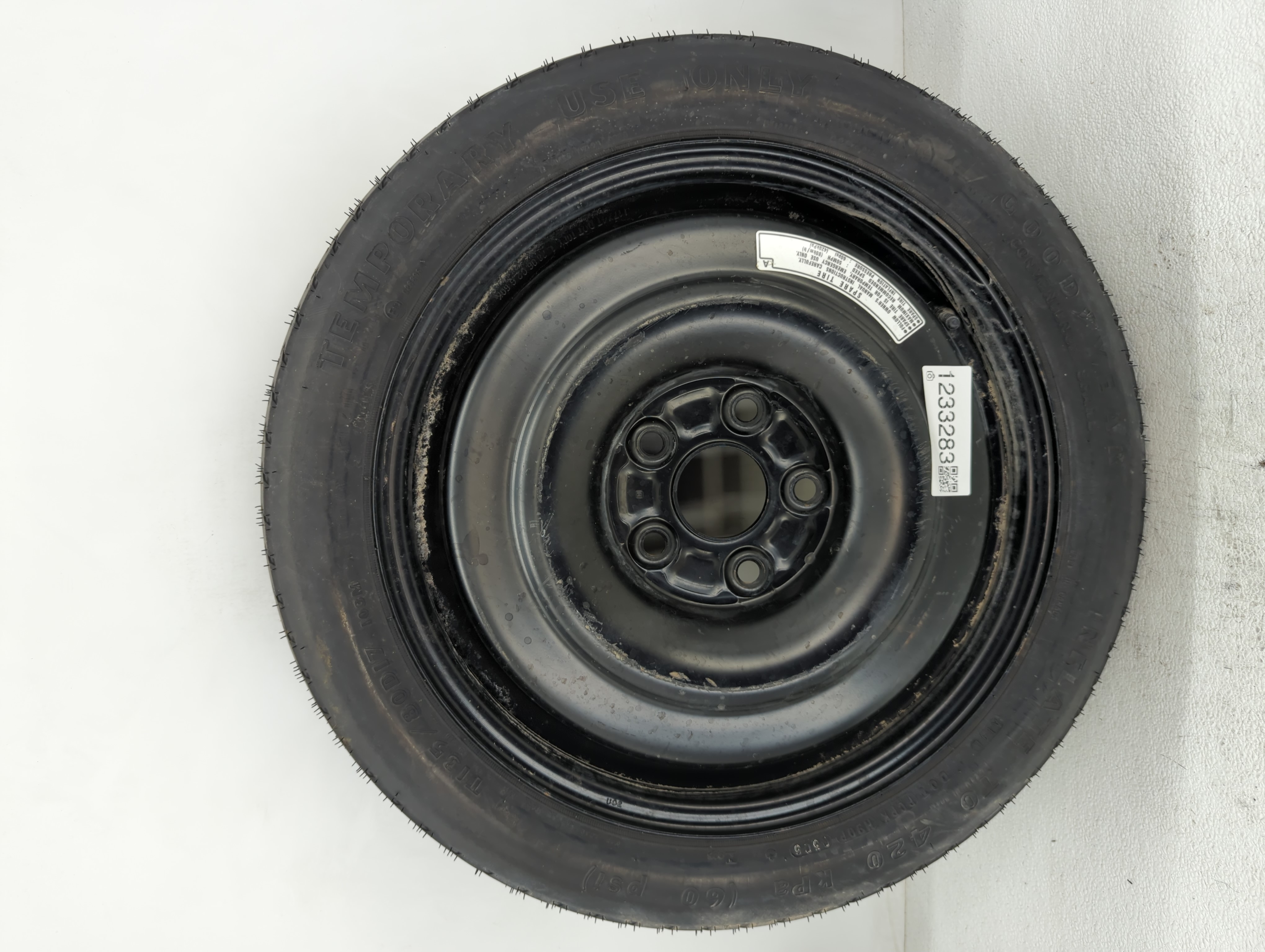 Picture of 2020-2022 Mazda Cx-30 Spare Donut Tire Wheel Rim Oem 1233283