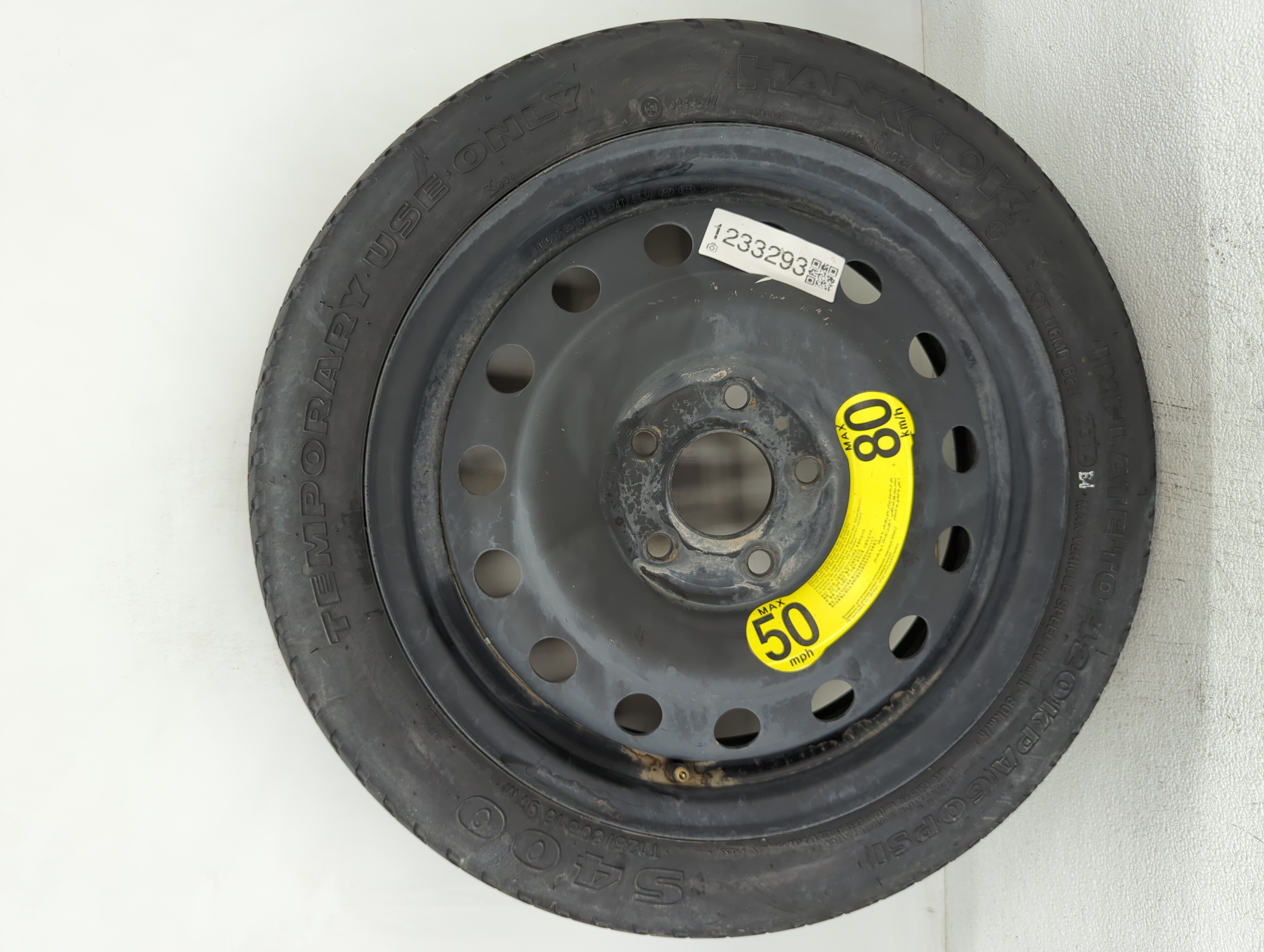 2013-2022 Honda Accord Spare Donut Tire Wheel Rim Oem 1233293 - Oemusedautoparts1.com