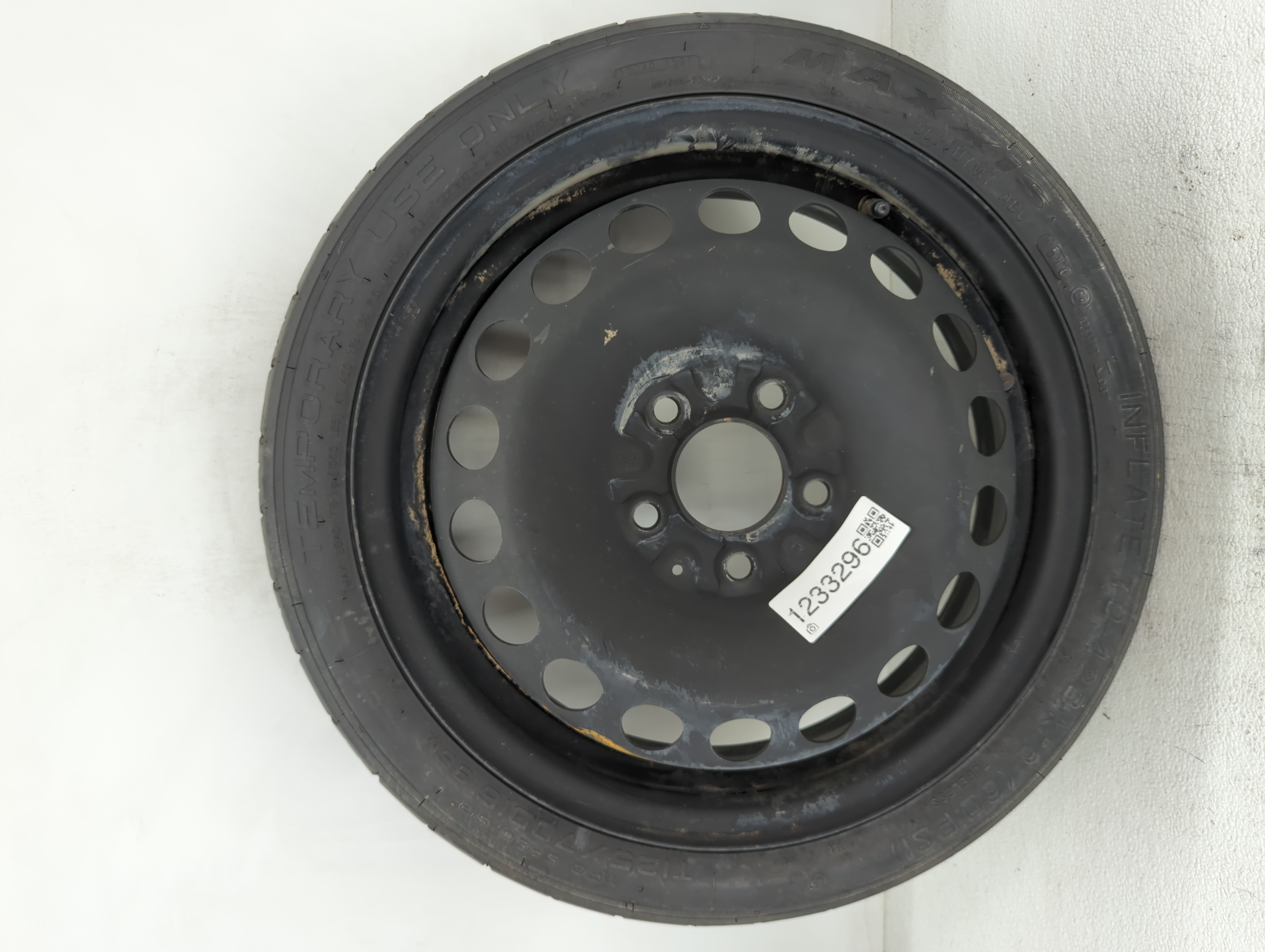 Picture of 2007-2012 Nissan Sentra Spare Donut Tire Wheel Rim Oem 1233296