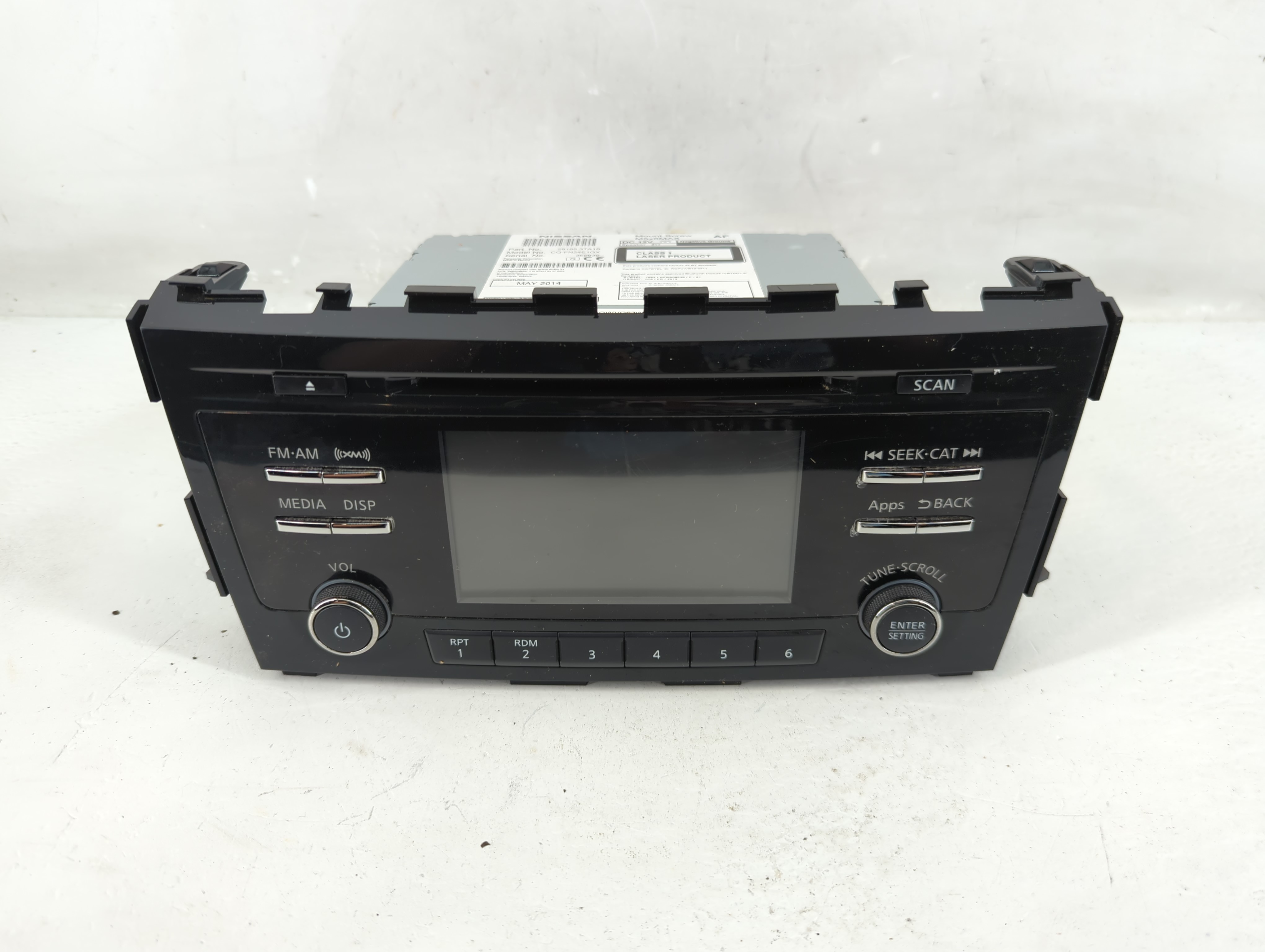 2013-2015 Nissan Altima Am Fm Cd Player Radio Receiver 1233537 - Oemusedautoparts1.com