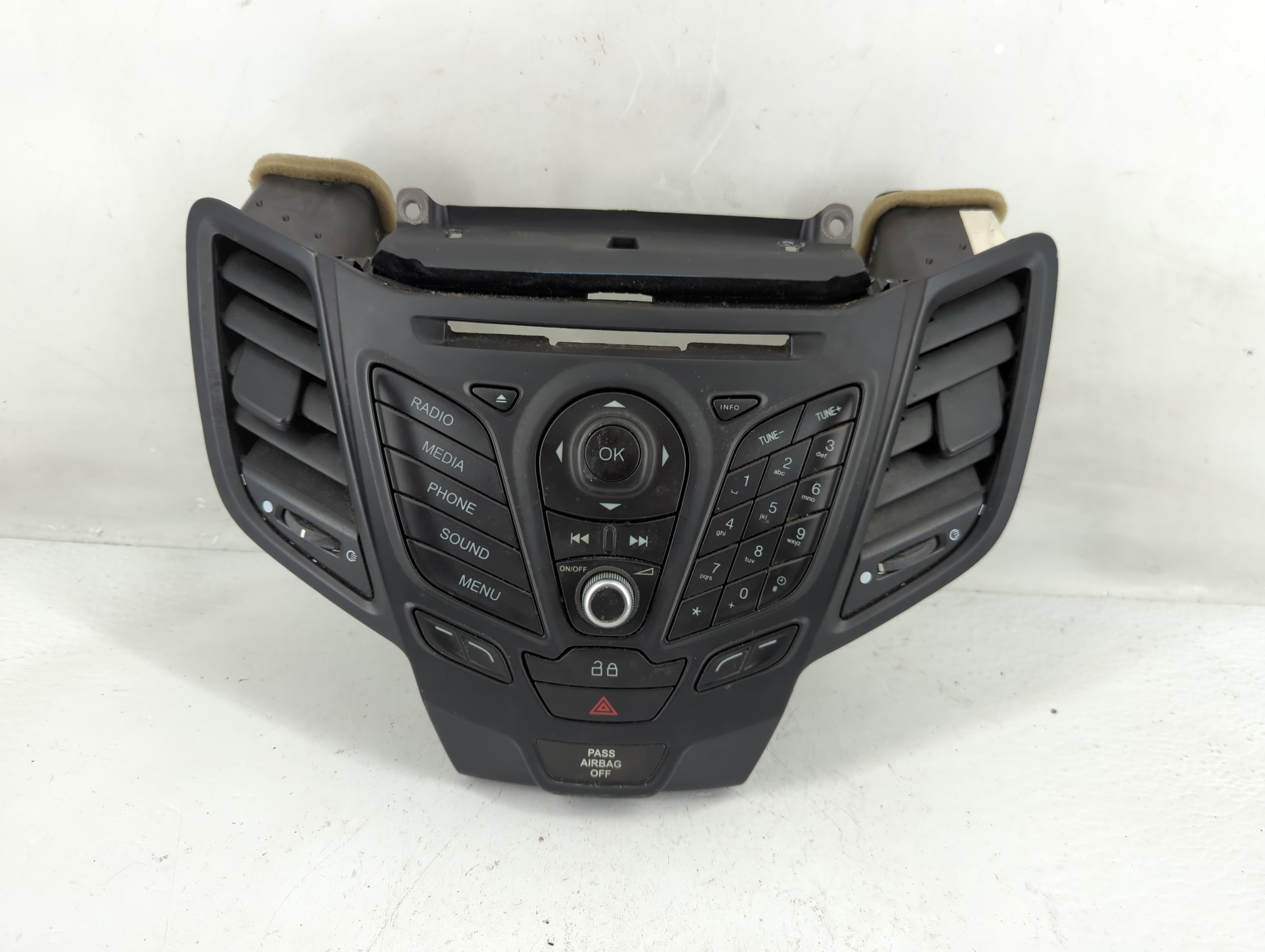 2014-2015 Ford Fiesta Radio Control Panel 1233541 - Oemusedautoparts1.com