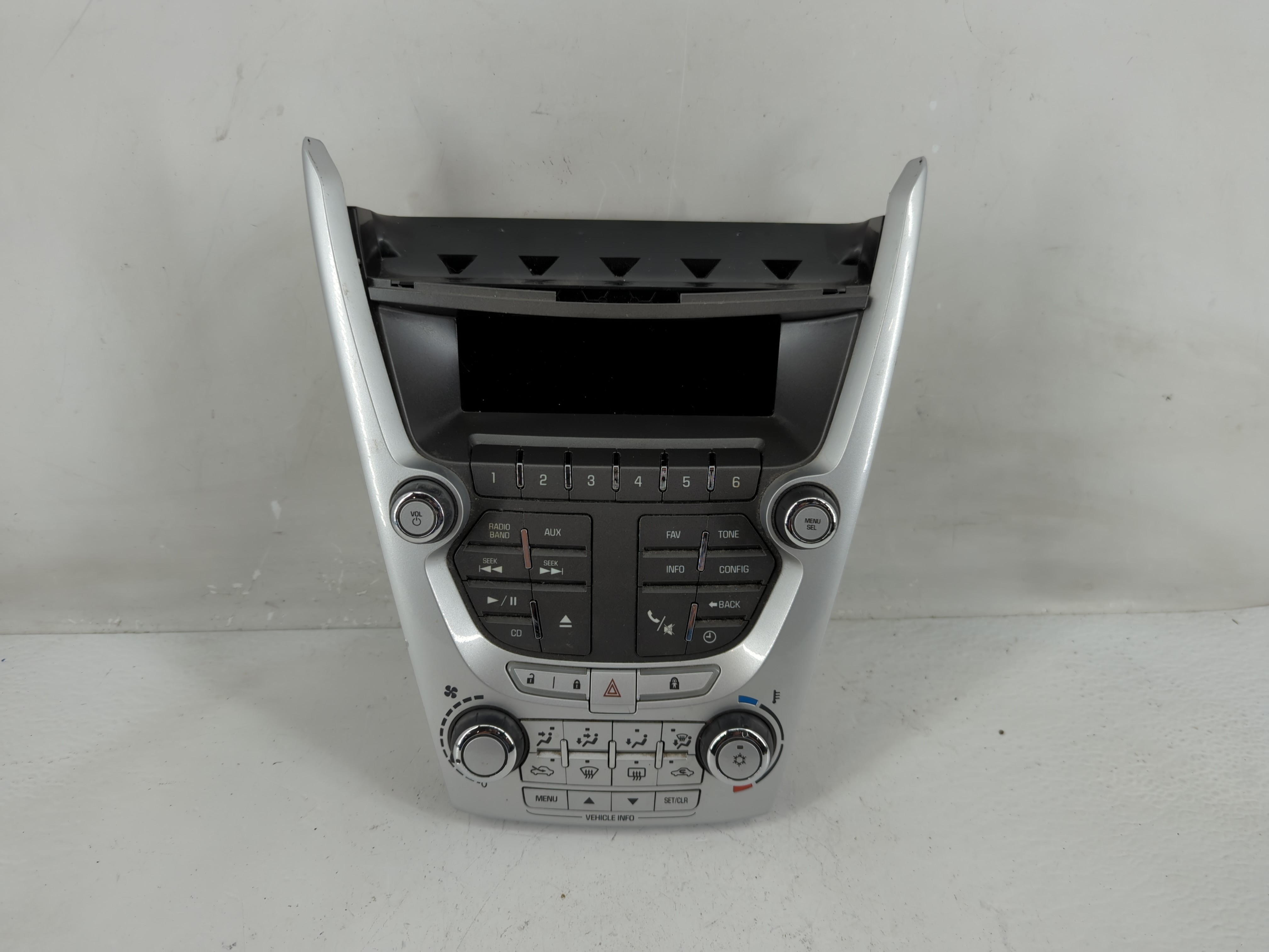 2010-2011 Gmc Terrain Radio Control Panel 1233542 - Oemusedautoparts1.com