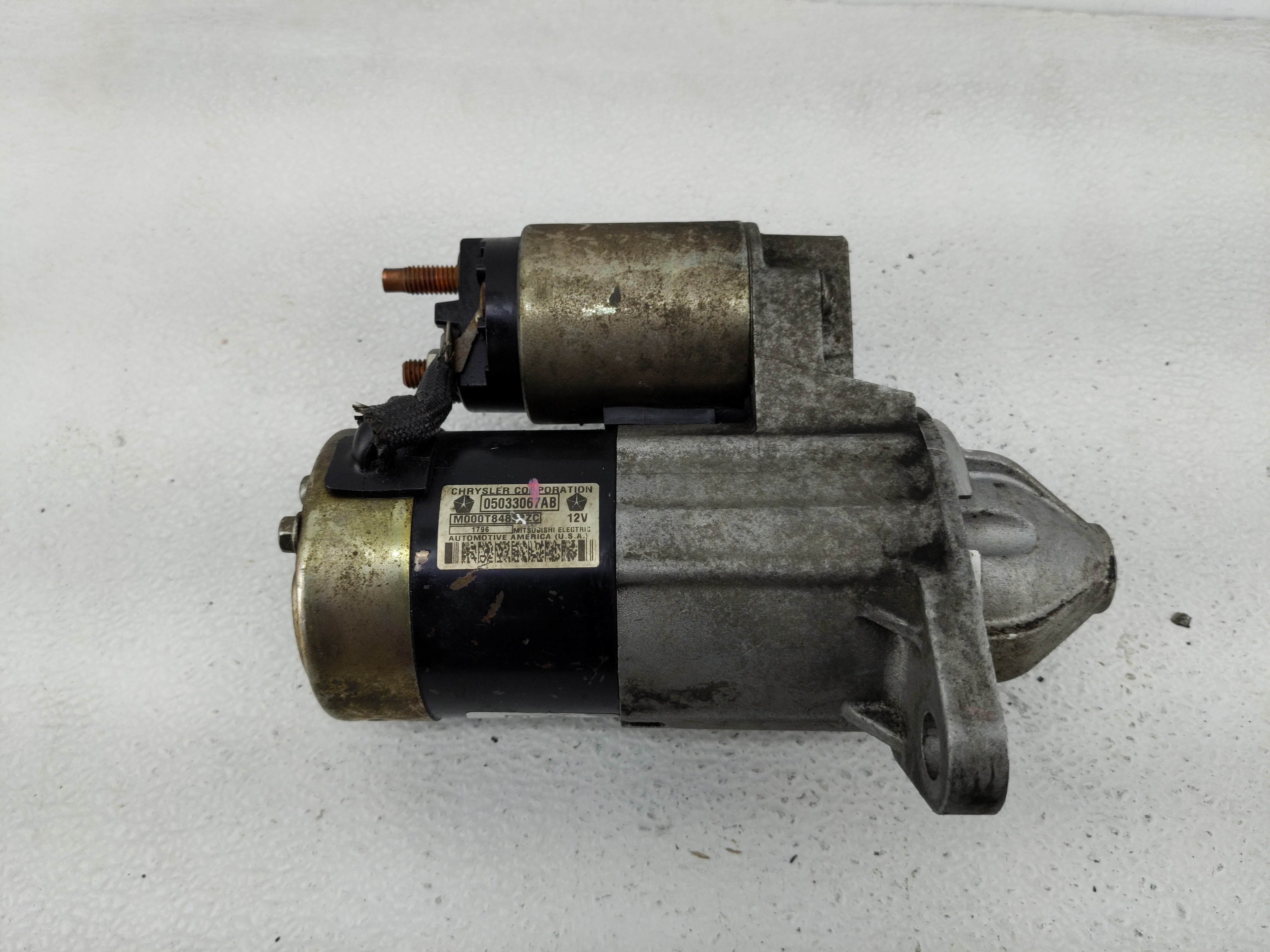 2003-2010 Chrysler Pt Cruiser Car Starter Motor Solenoid Oem 1233576 - Oemusedautoparts1.com