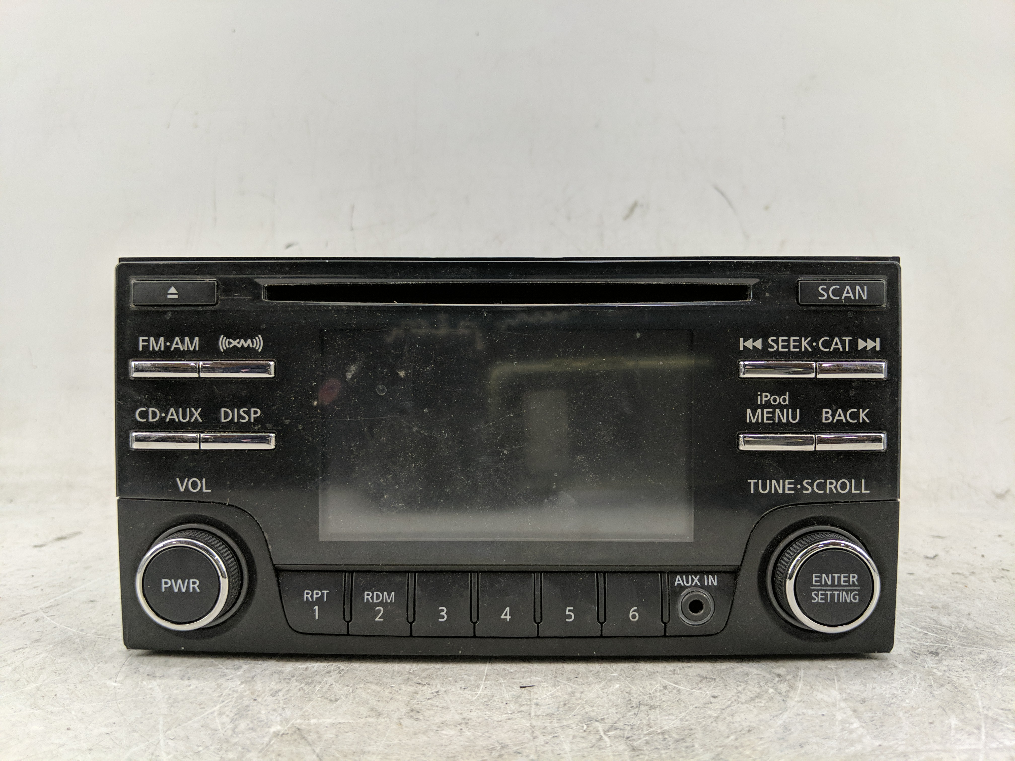 2011-2015 Nissan Rogue Am Fm Cd Player Radio Receiver 1233638 - Oemusedautoparts1.com