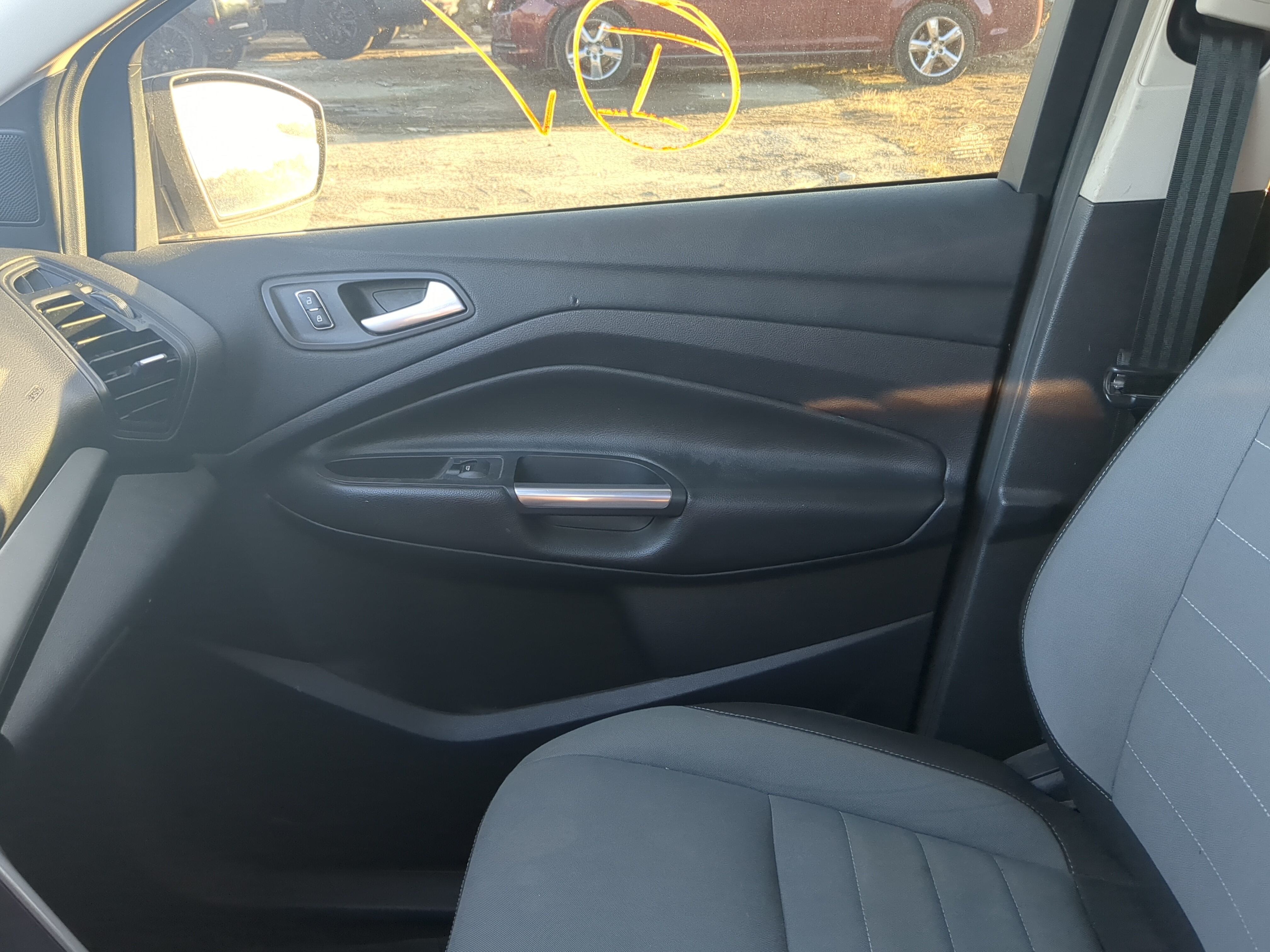 Picture of 2016 Ford Escape Front Right Passenger Interior Door Panel Trim 1233948