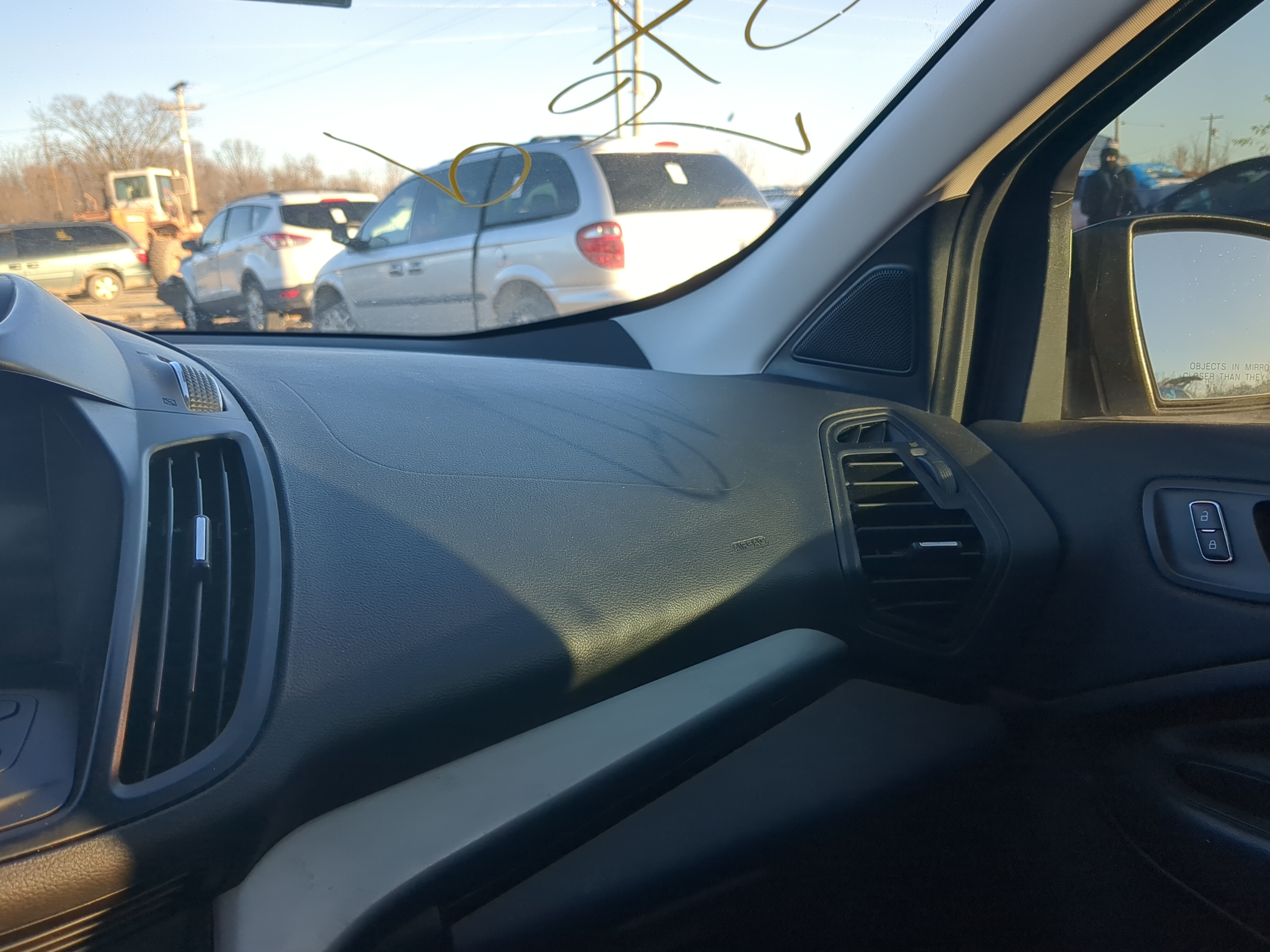 2015-2019 Ford Escape Air Bag Passenger Right Dashboard Oem 1233957 - Oemusedautoparts1.com