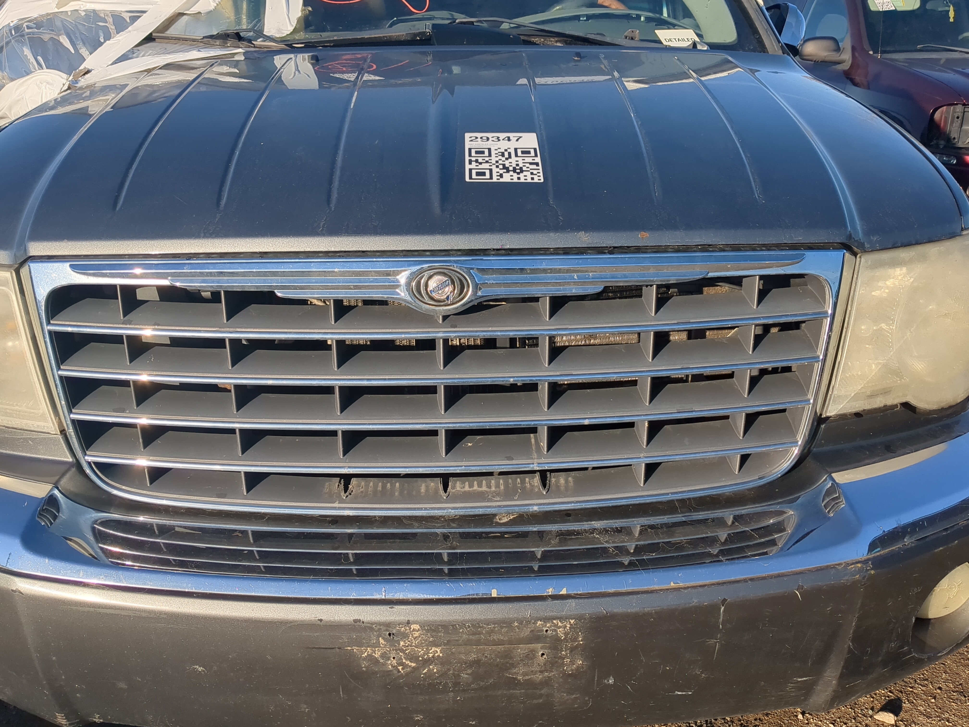 2007-2009 Chrysler Aspen Front Grille Bumper Not Included 1234272 - Oemusedautoparts1.com