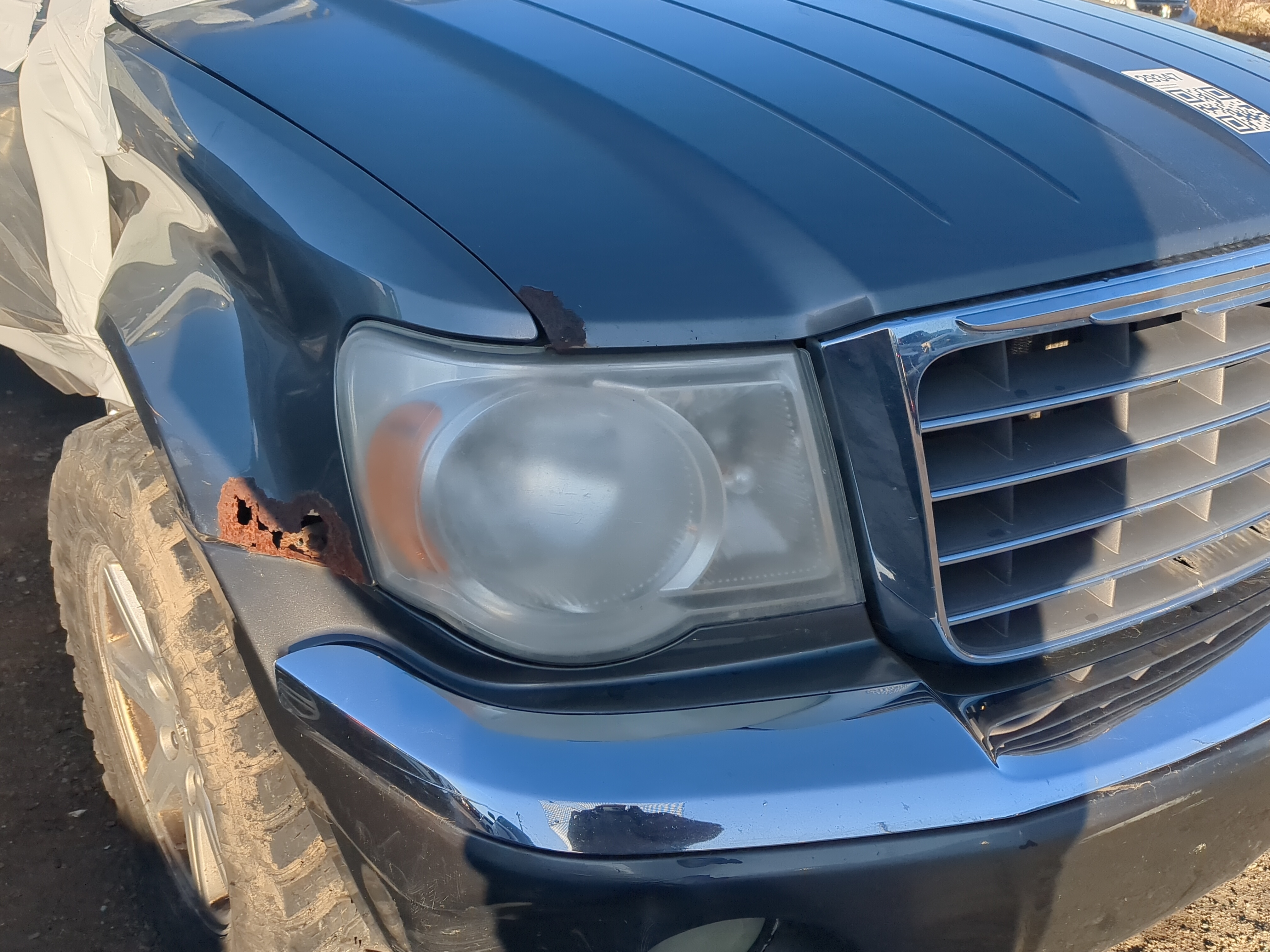 2007-2009 Chrysler Aspen Passenger Right Oem Head Light Headlight Lamp 1234303 - Oemusedautoparts1.com