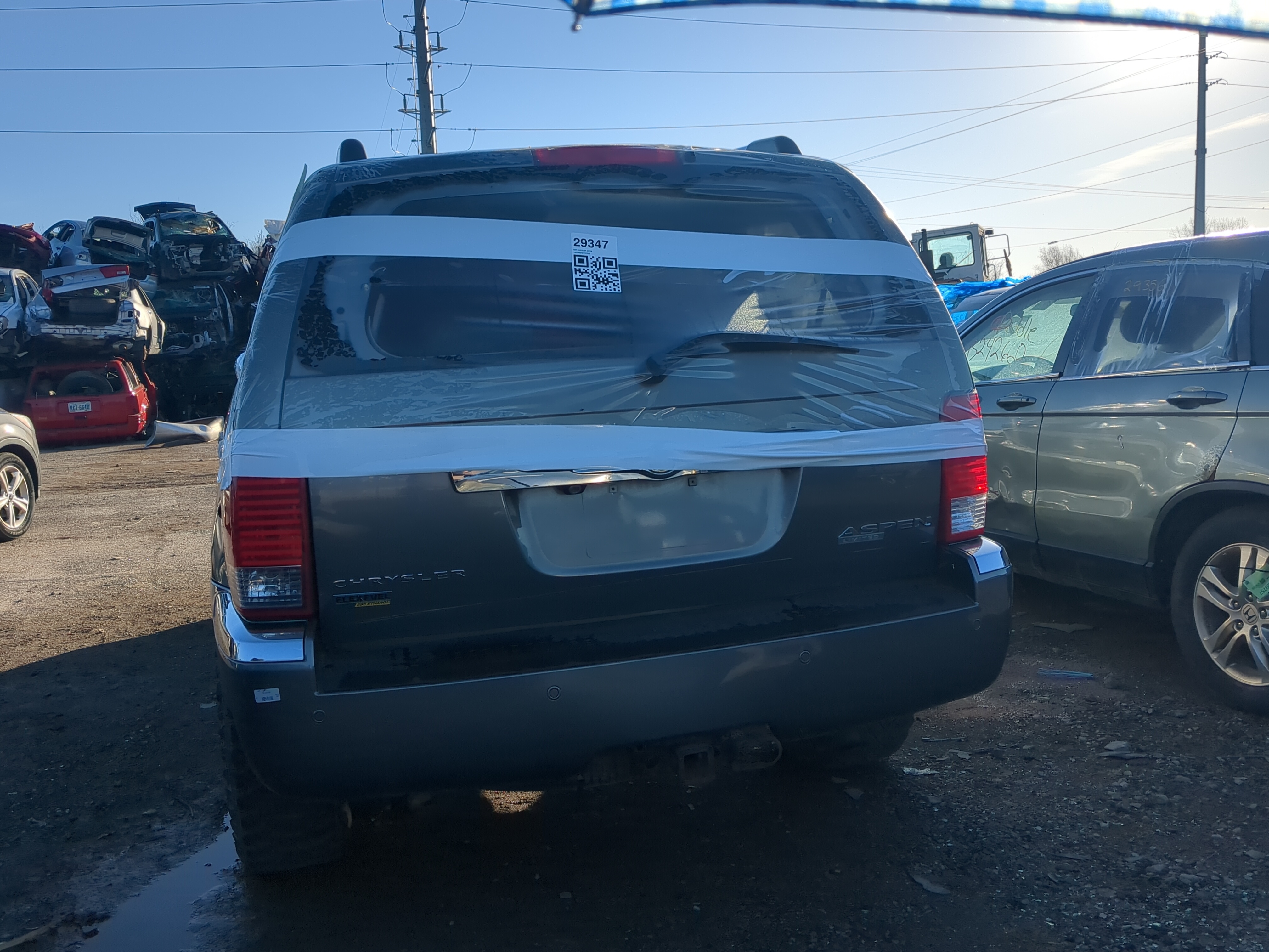 Picture of 2007-2009 Chrysler Aspen Trunk/decklid/hatch/tailgate Oem 1234314