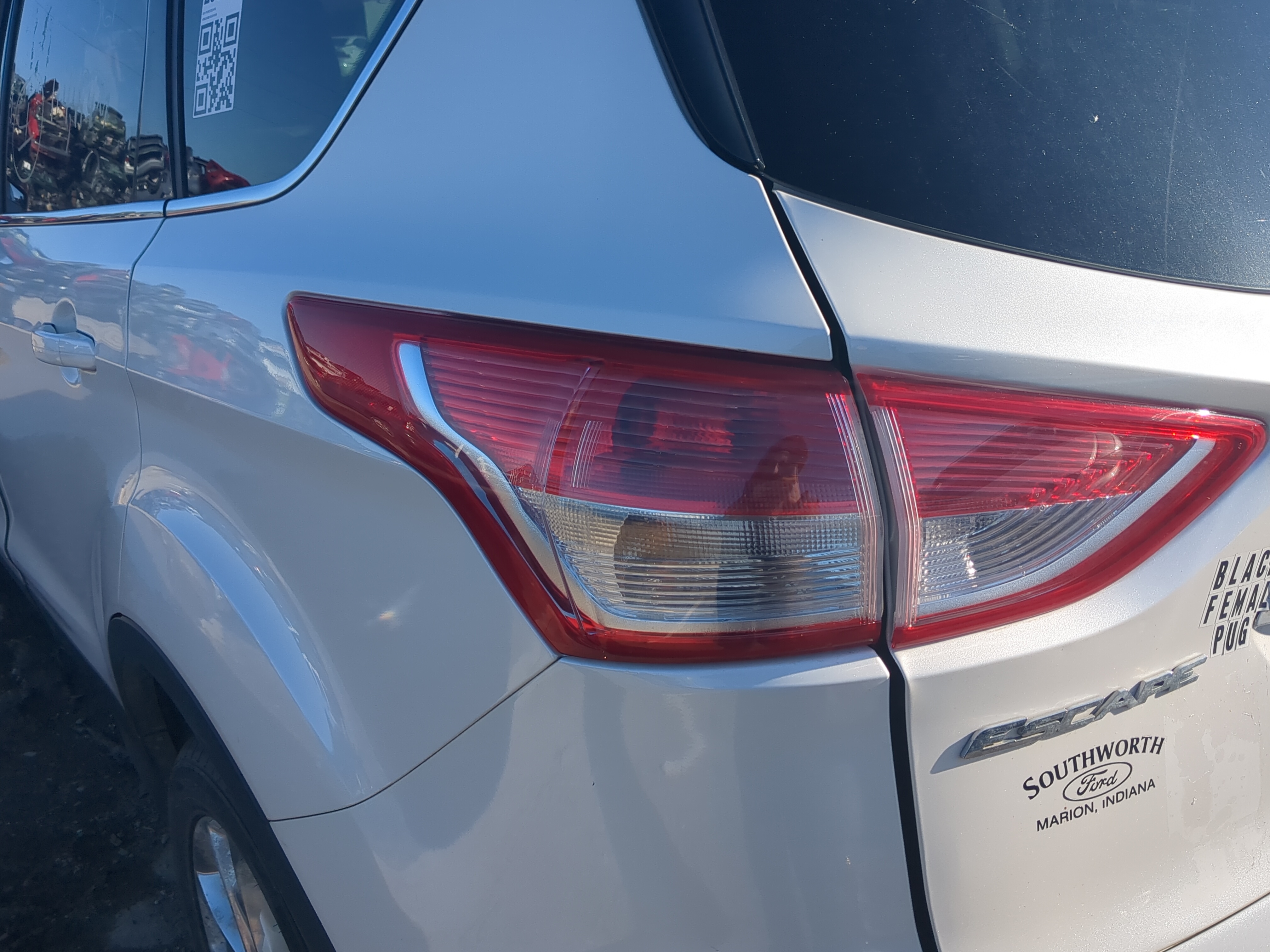 Picture of 2013-2016 Ford Escape Driver Left Side Tail Light Taillight Oem 1234495